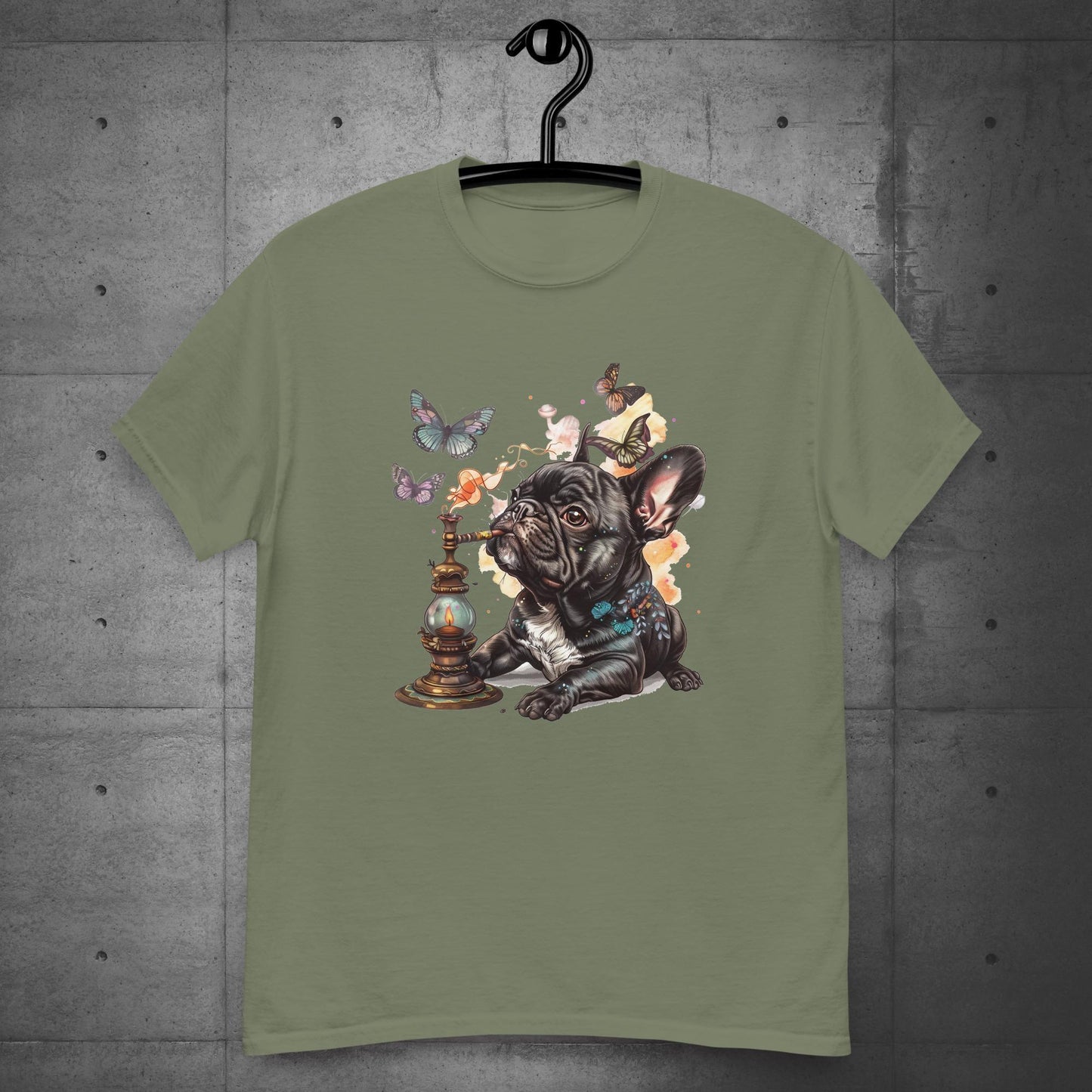 "Chill-Pillar" Frenchie - Unisex T-Shirt - Frenchie Emporium