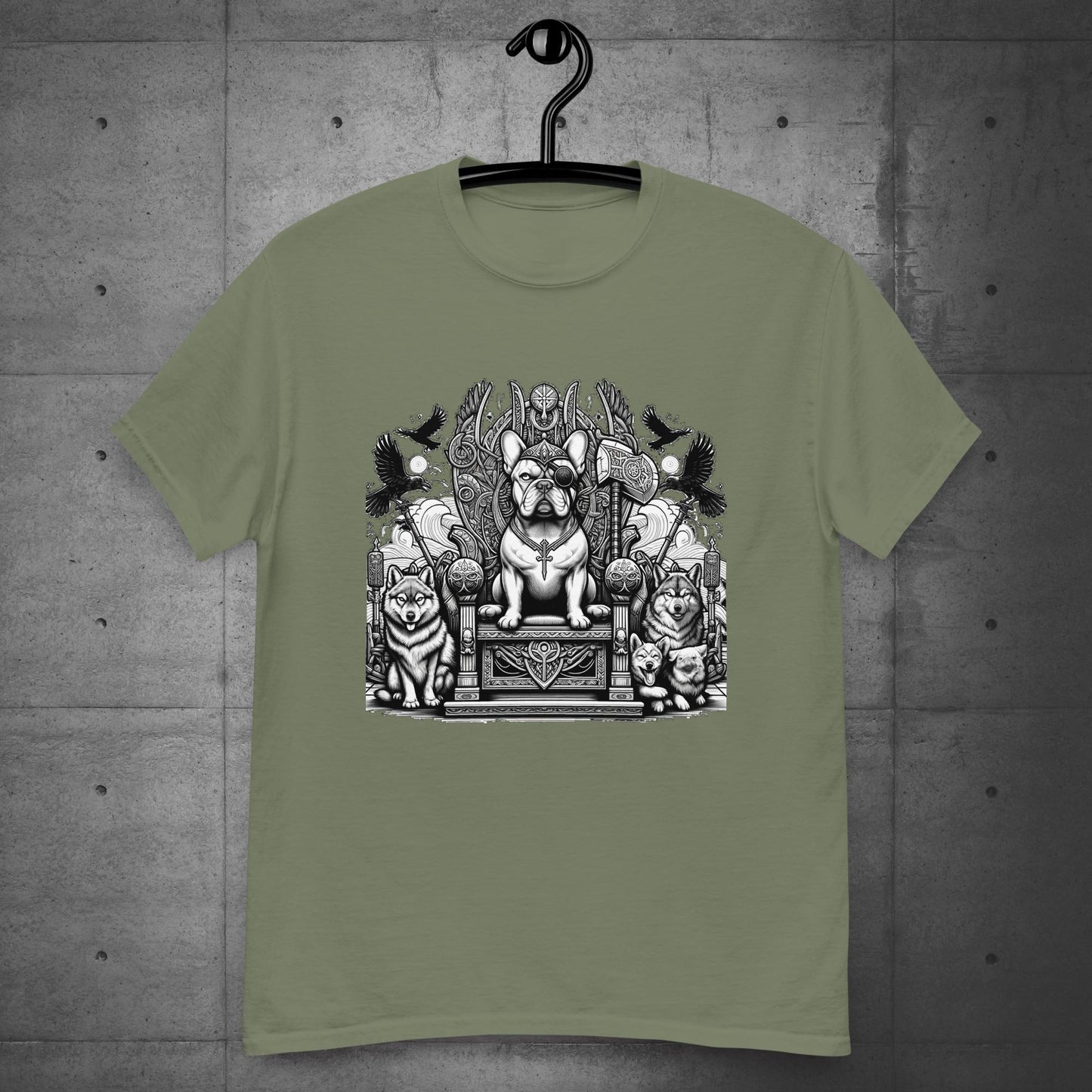 "Odin's Valor" Frenchie Unisex T-Shirt - Frenchie Emporium