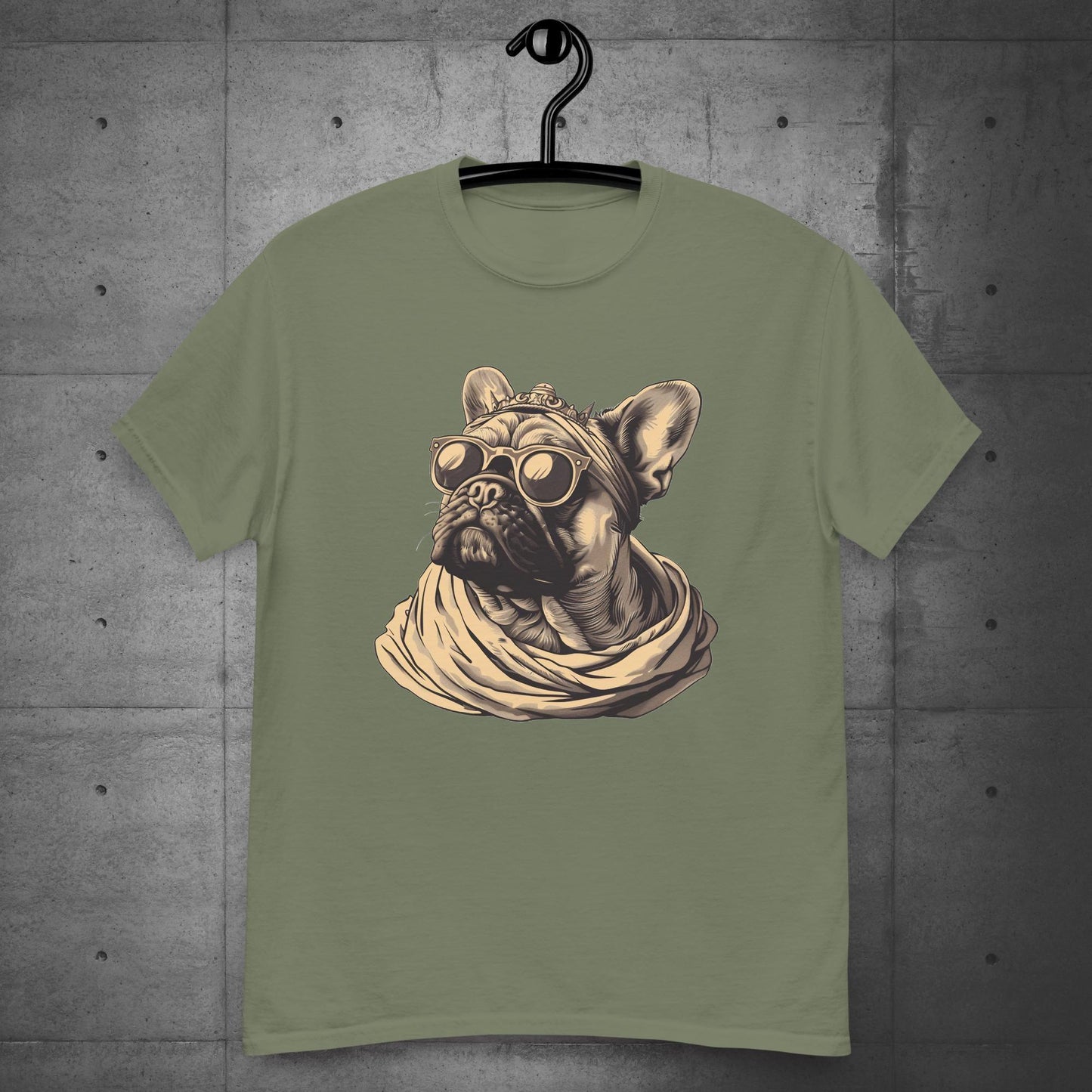 "Caesar Cool" Frenchie - Unisex T-Shirt - Frenchie Emporium