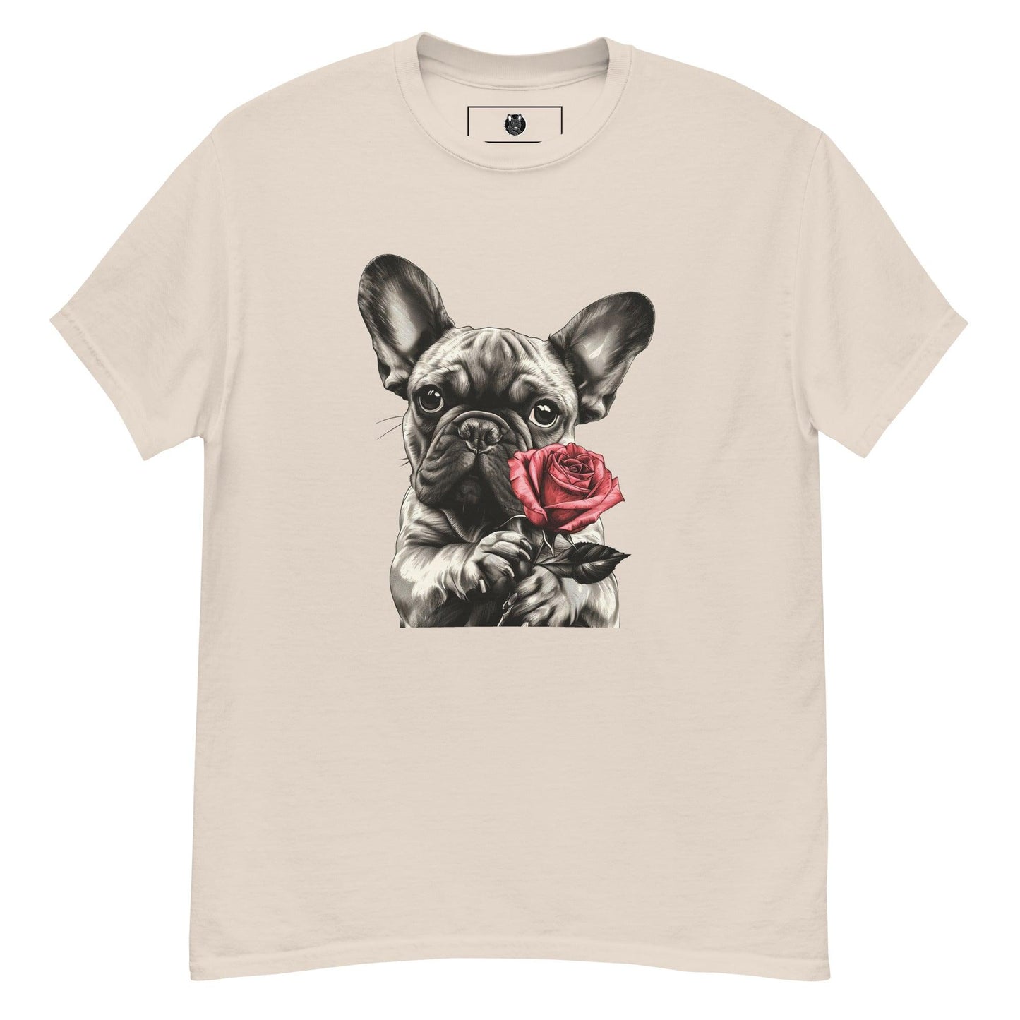 "Rose Embrace" Unisex T-Shirt - Frenchie Emporium