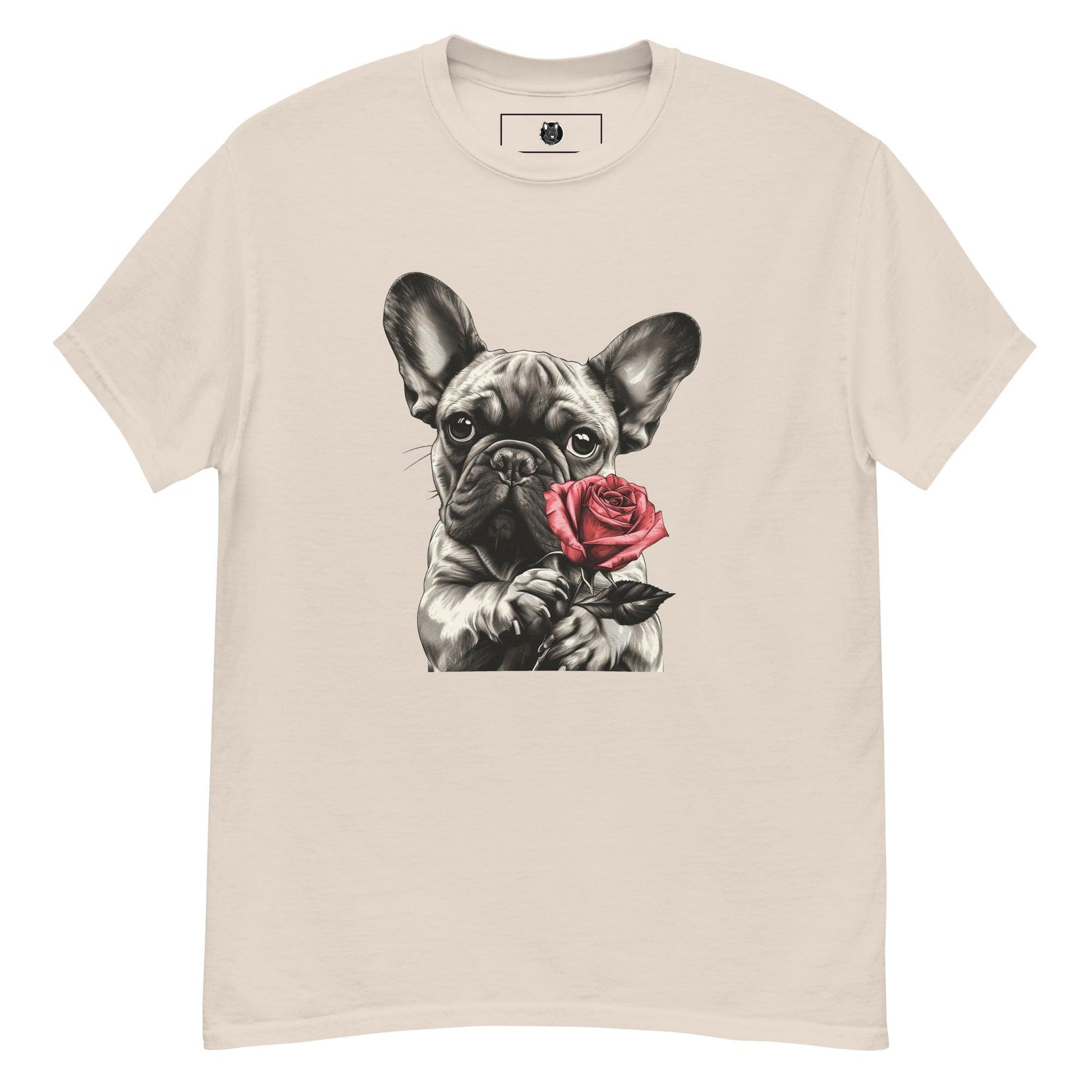 "Rose Embrace" Unisex T-Shirt - Frenchie Emporium