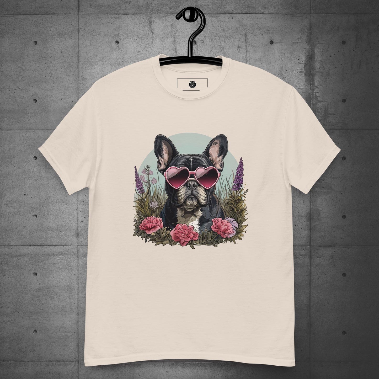 Frenchie Floral Bliss-Unisex T-shirt - Frenchie Emporium