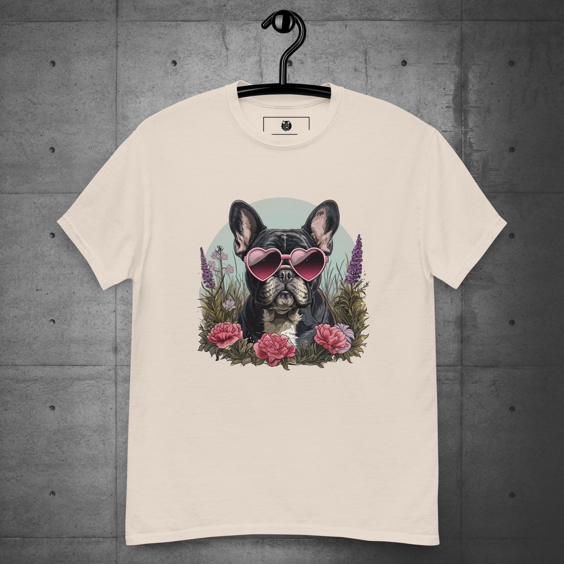 Frenchie Floral Bliss-Unisex T-shirt - Frenchie Emporium