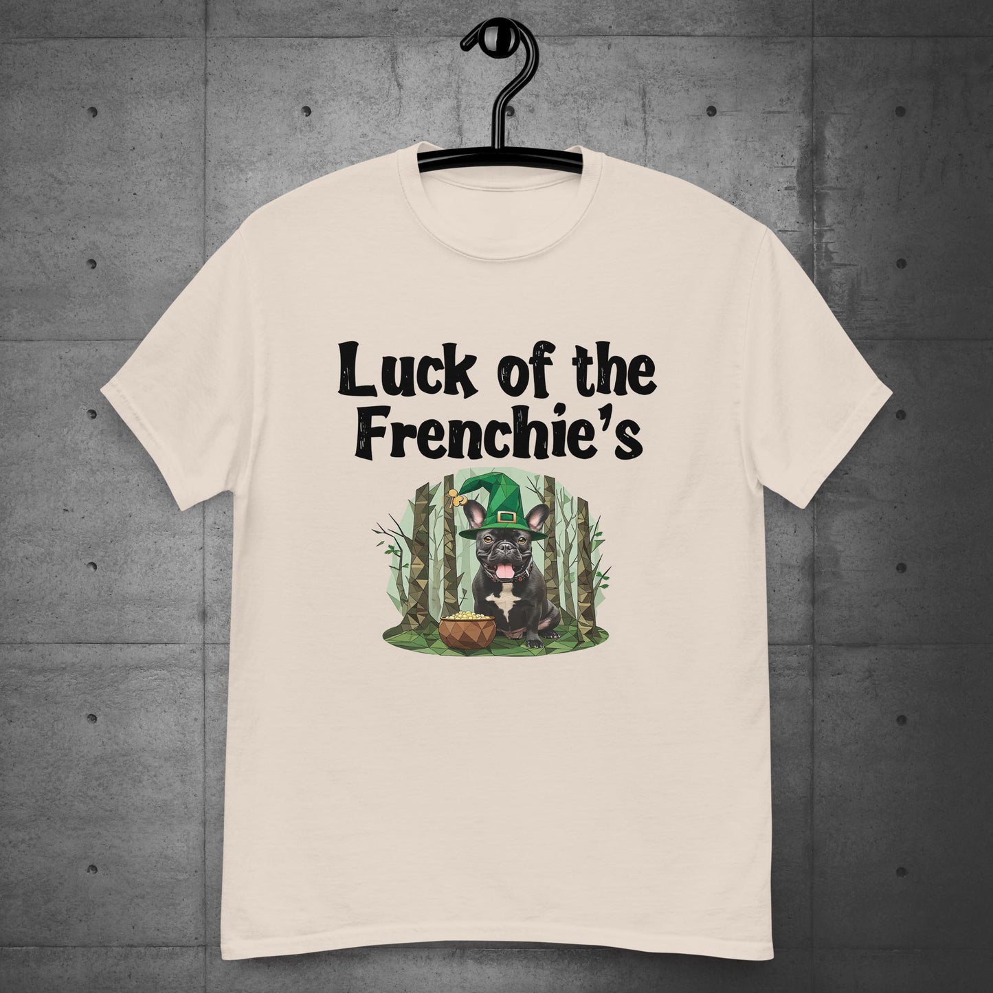 St. Pawtrick's Forest Frenchie Unisex T-shirt