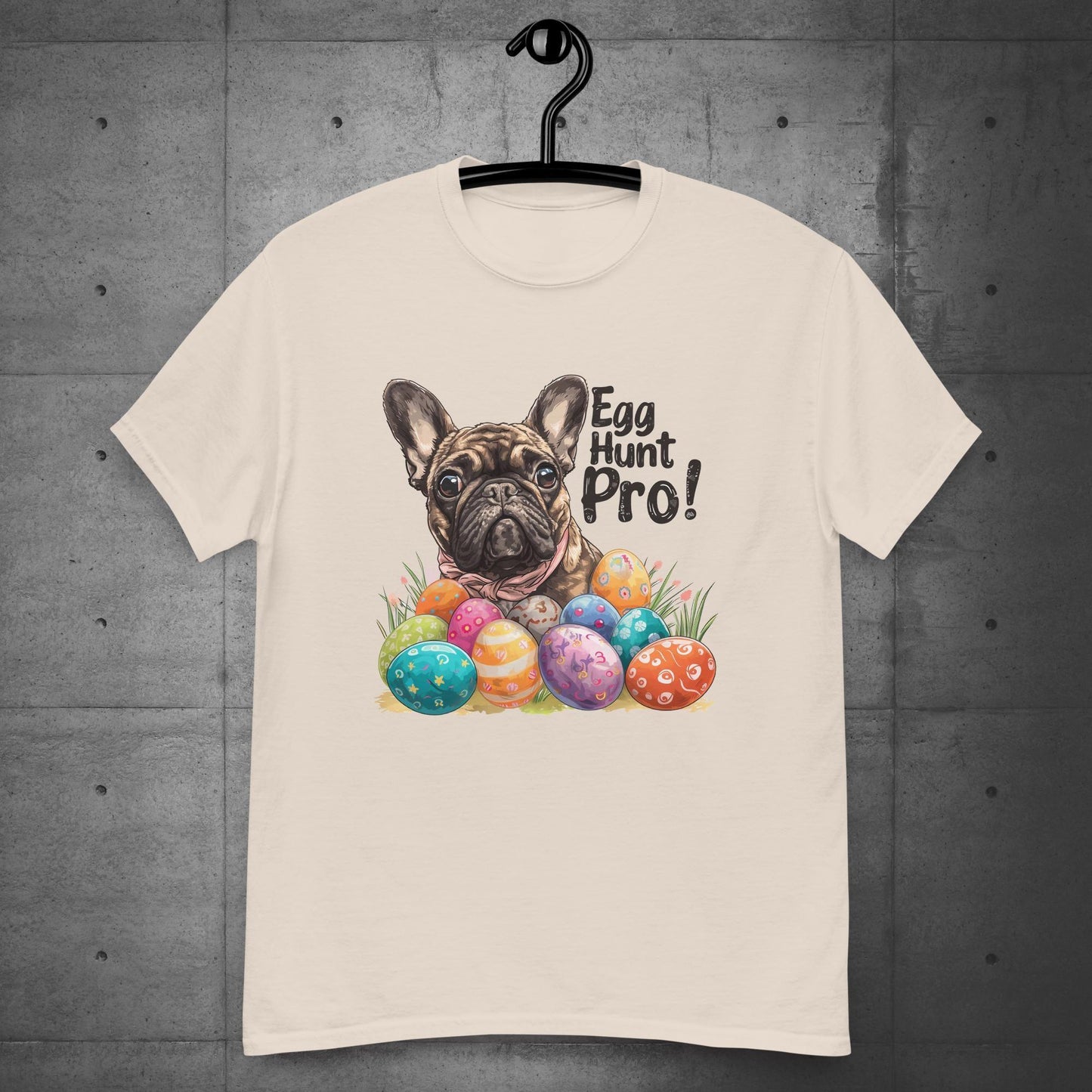 "Egg Hunt Pro!" French Bulldog - Unisex T-shirt - Frenchie Emporium