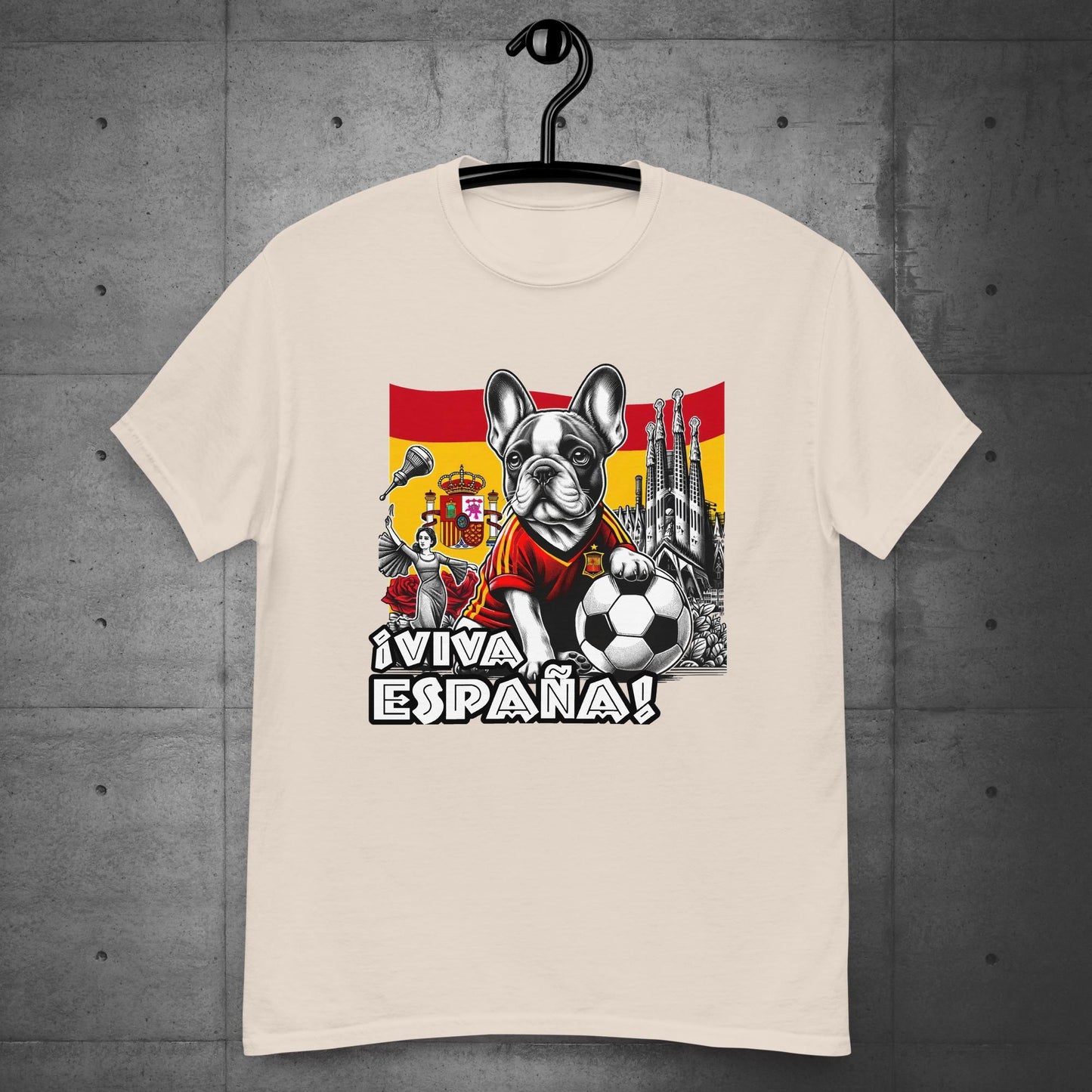 Frenchie Spanish Futbolista Unisex T-Shirt - Frenchie Emporium