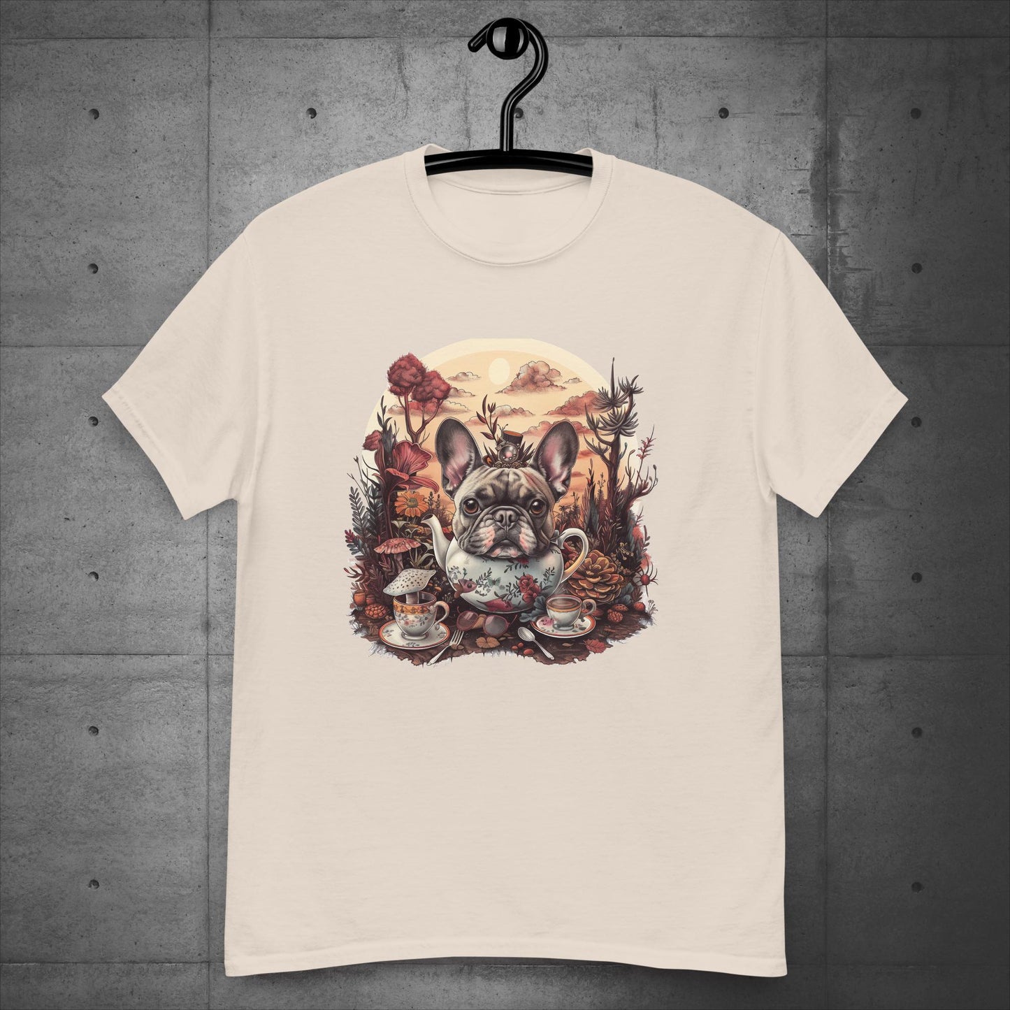 Tea Party Frenchie - Unisex T-Shirt - Frenchie Emporium