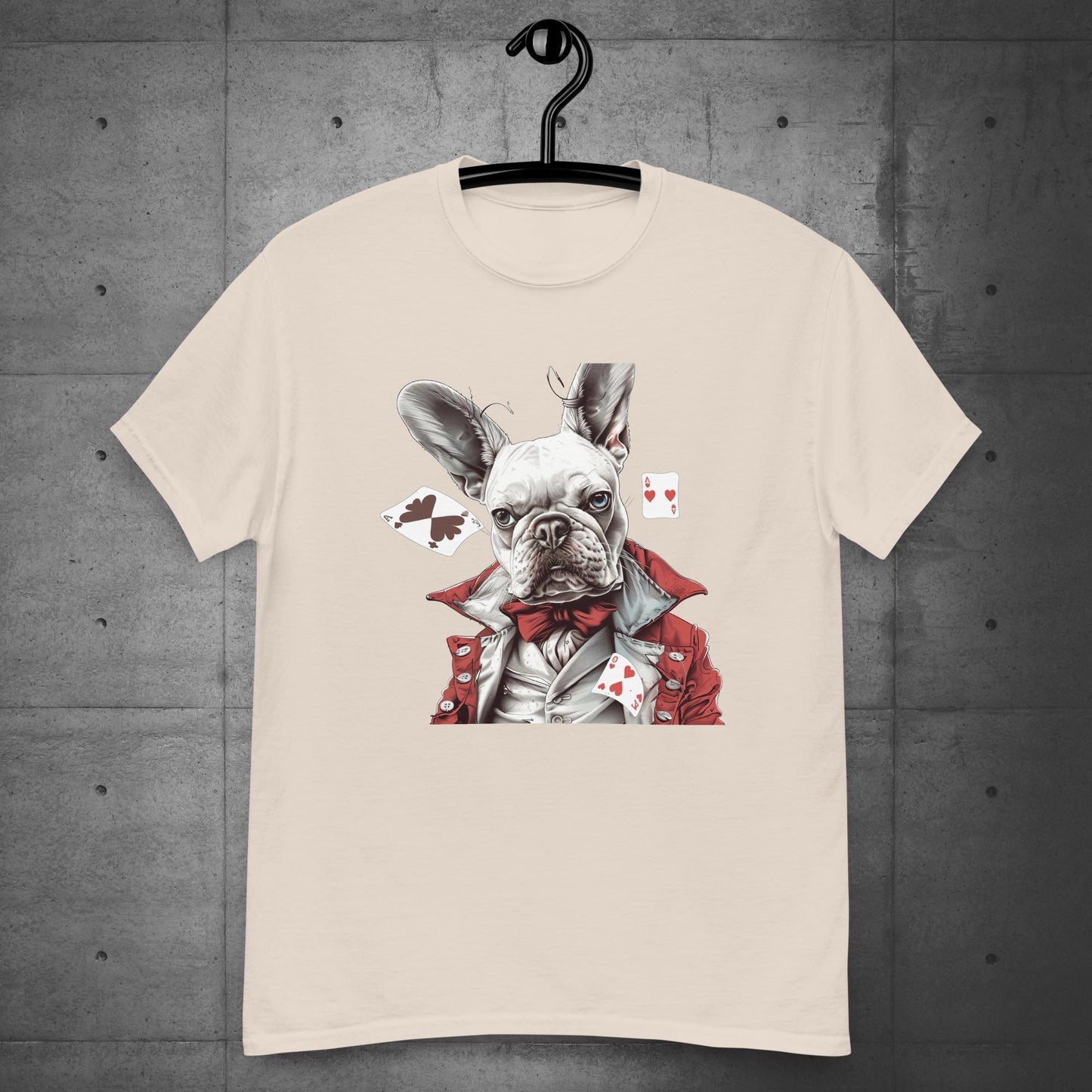Frenchie "Player of the cards" - Unisex T-Shirt - Frenchie Emporium