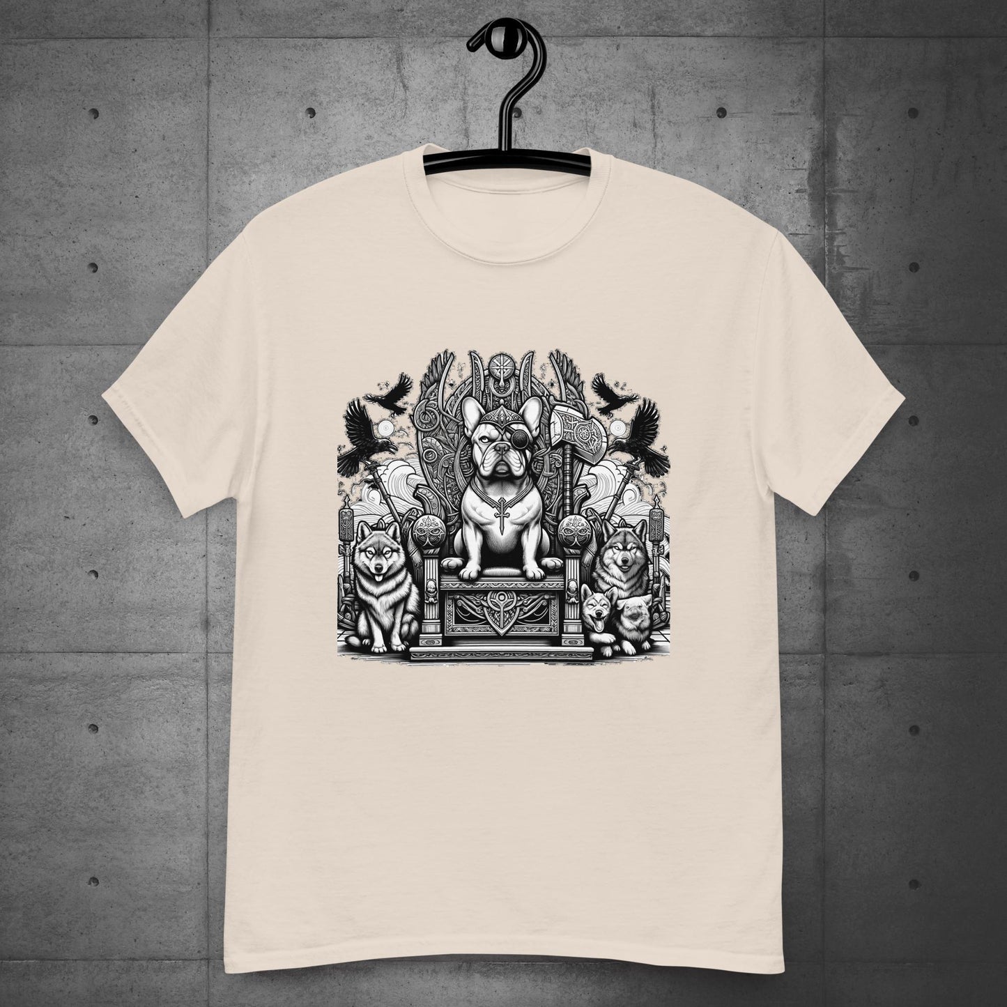 "Odin's Valor" Frenchie Unisex T-Shirt - Frenchie Emporium