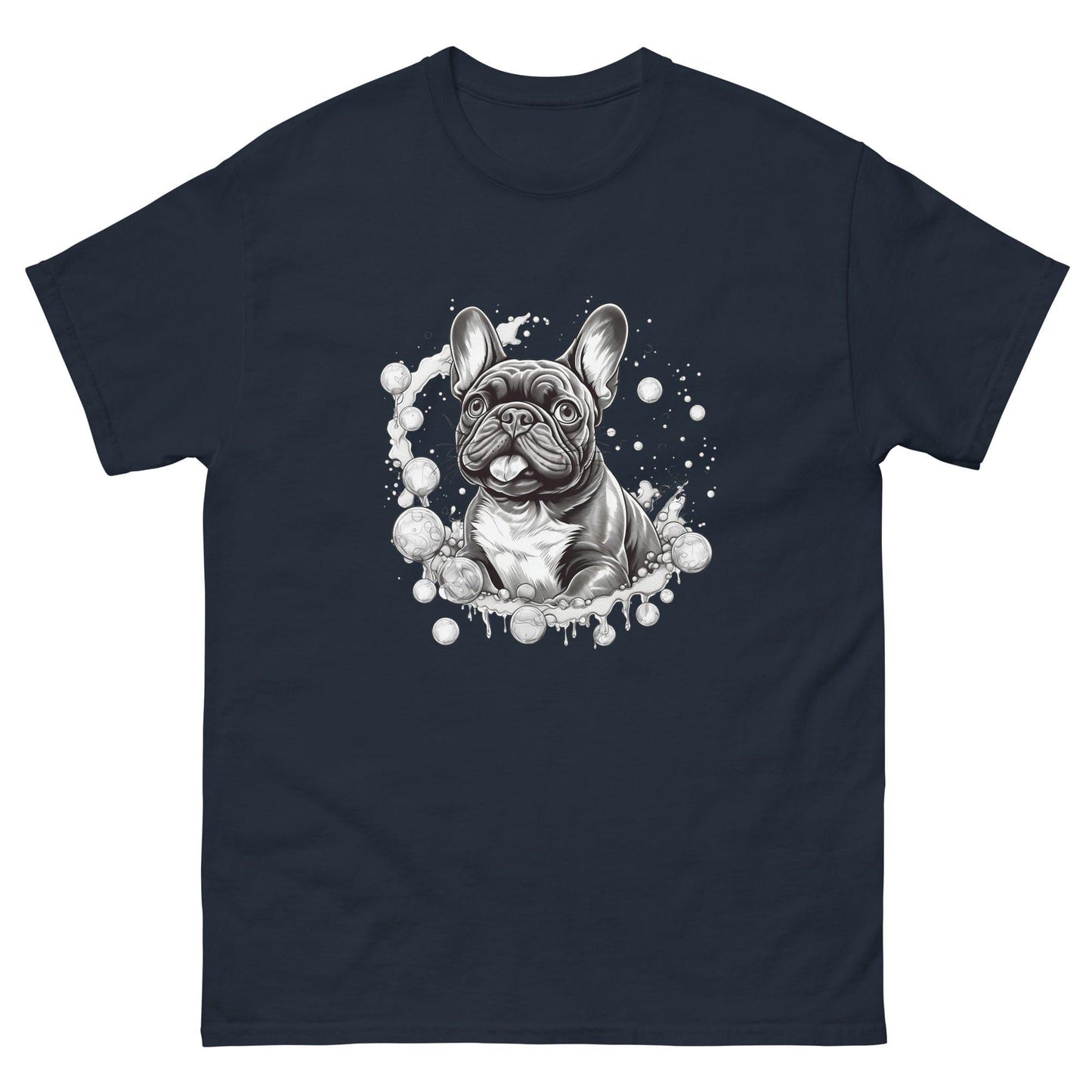 Bubbles French Bulldog - Unisex T-Shirt - Frenchie Emporium