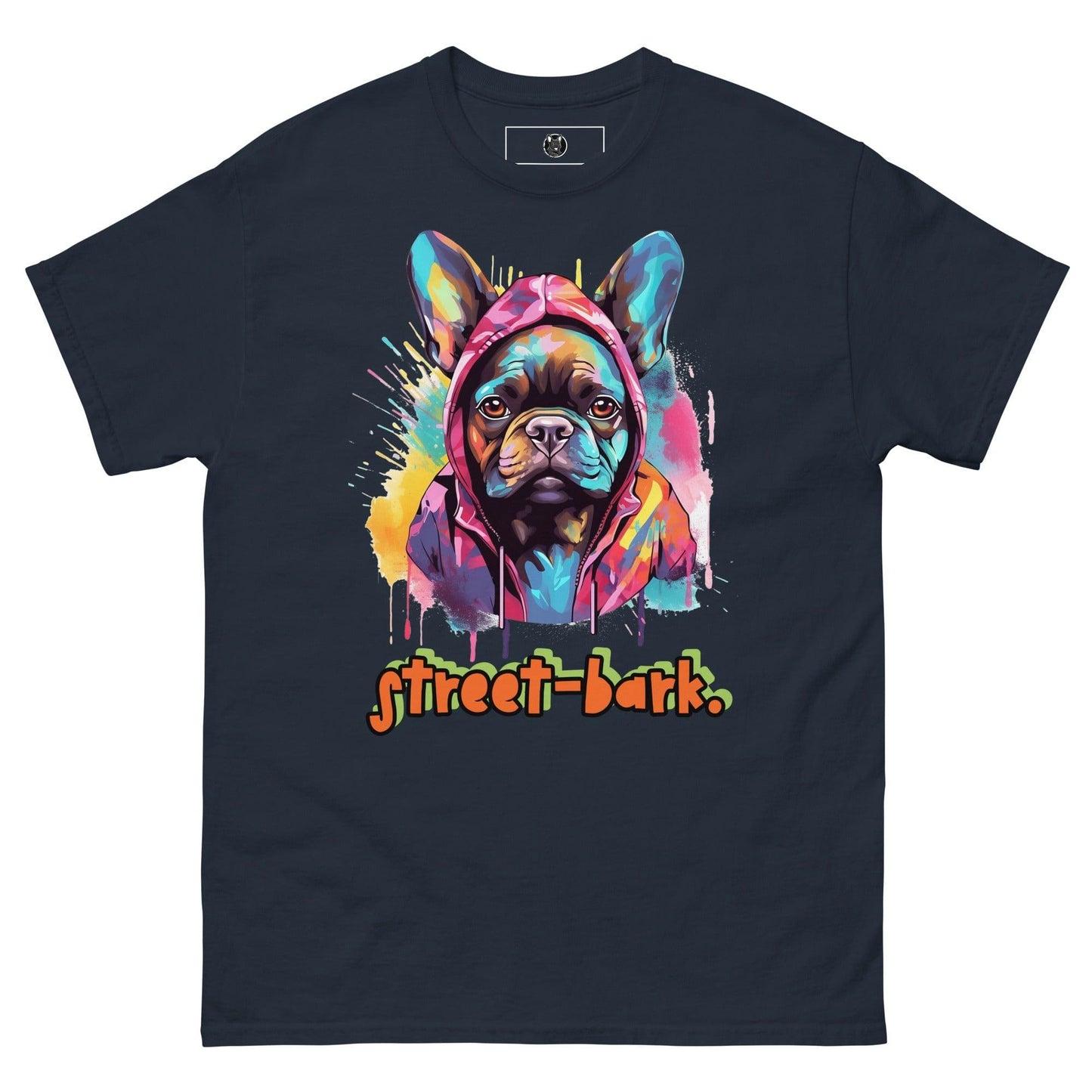 Street Bark Graffiti French Bulldog Unisex T-Shirt - Frenchie Emporium