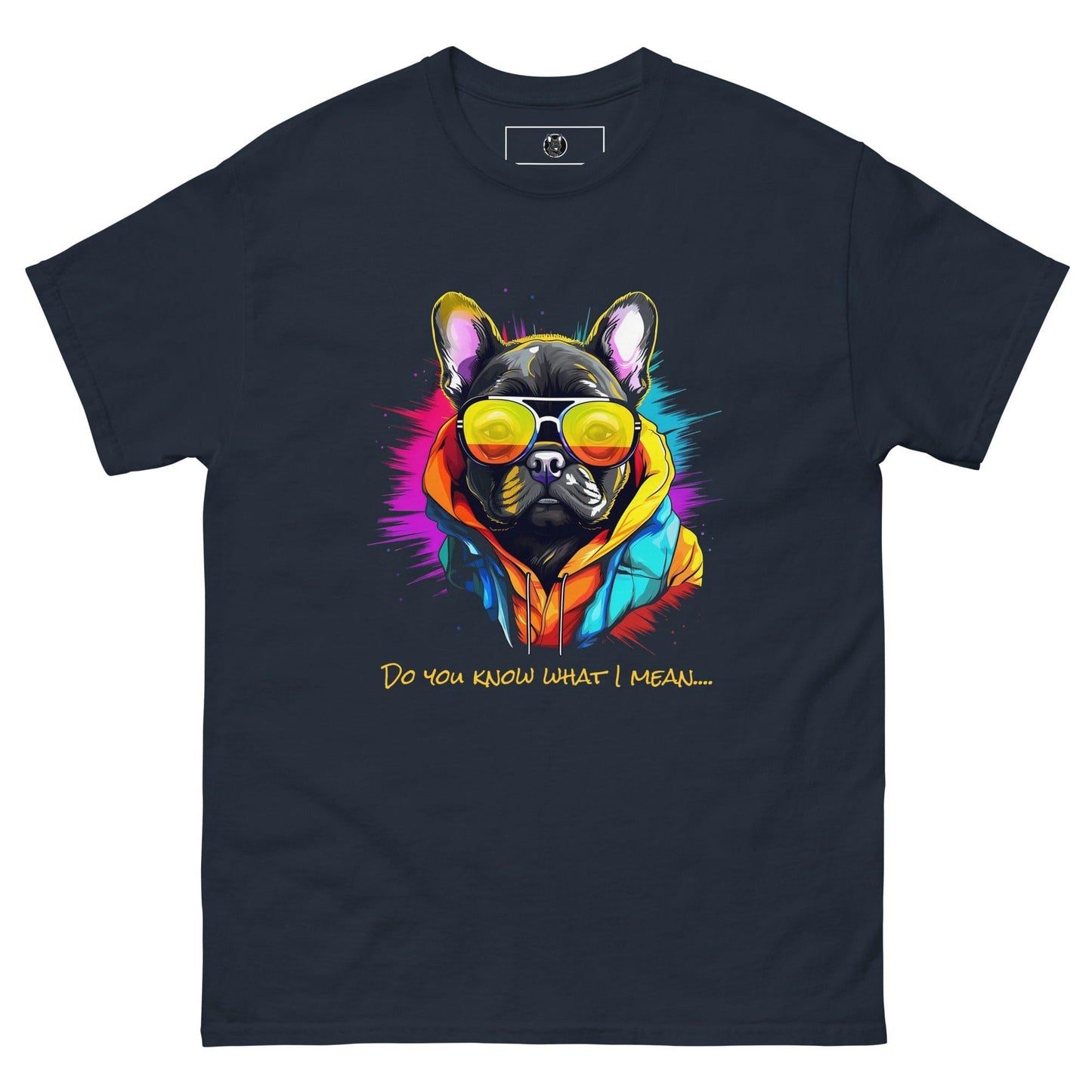French "Mancunian" Bulldog - Unisex t-shirt - Frenchie Emporium