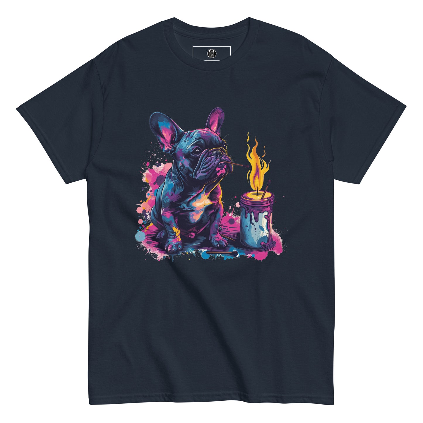 "Light My Fire French Bulldog" - Unisex T-Shirt