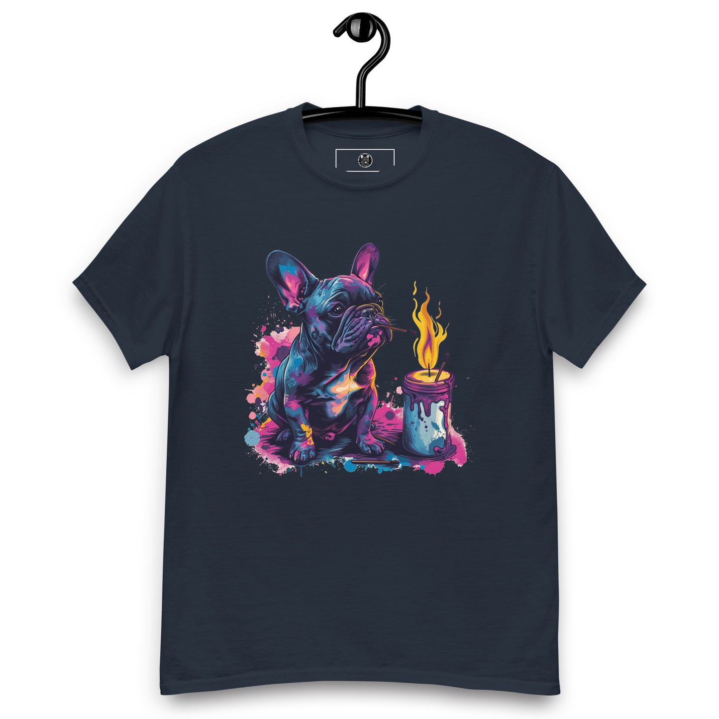 "Light My Fire French Bulldog" - Unisex T-Shirt