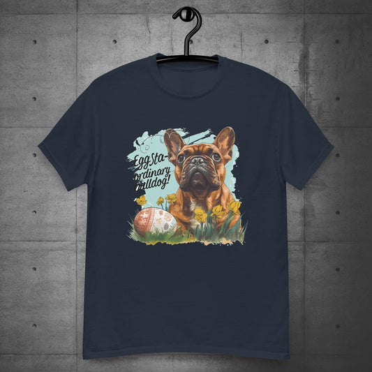 "Eggstra-ordinary Bulldog" - Unisex T-Shirt - Frenchie Emporium