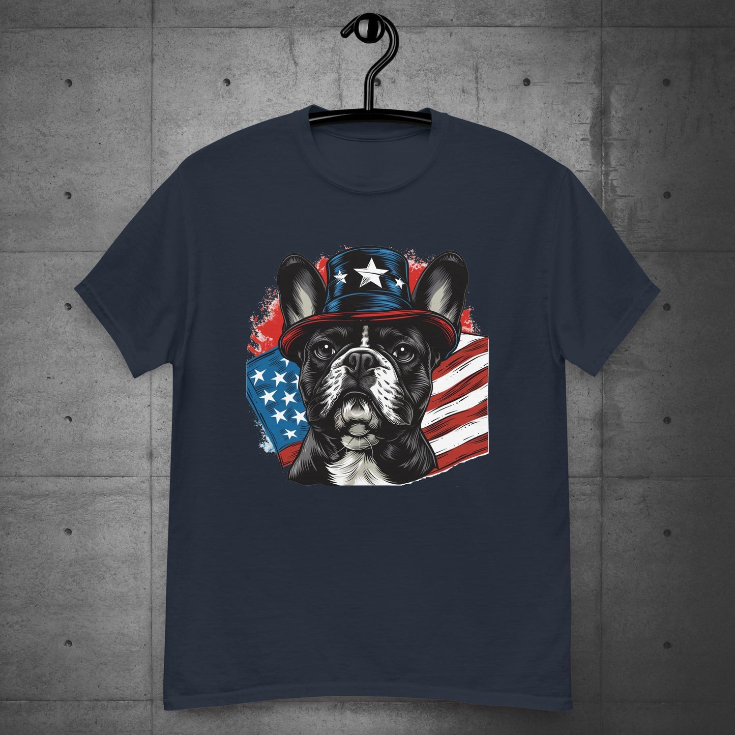 French Bulldog Patriot Unisex T-shirt - Frenchie Emporium