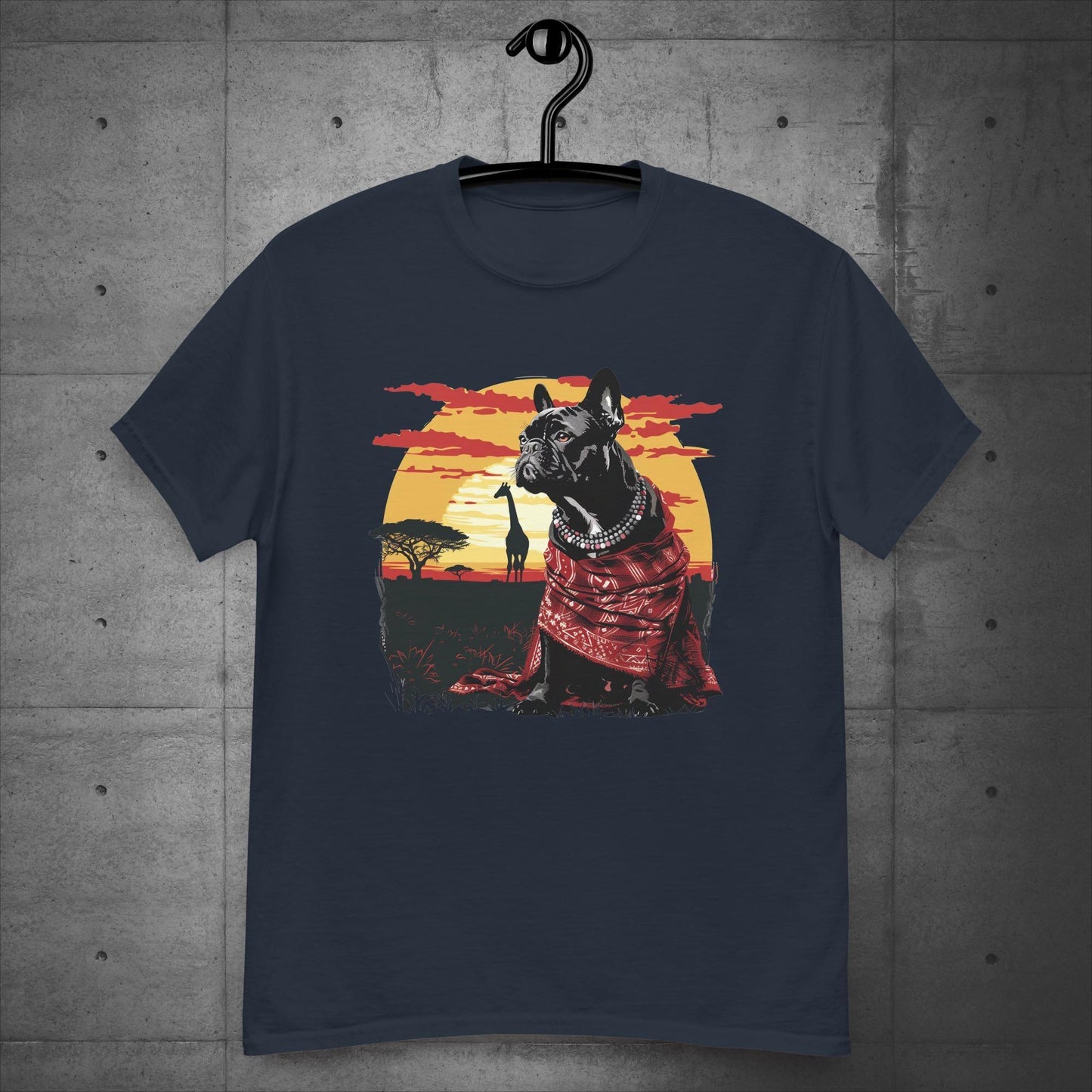 Authentic Serengeti Frenchie - Unisex T-Shirt - Frenchie Emporium