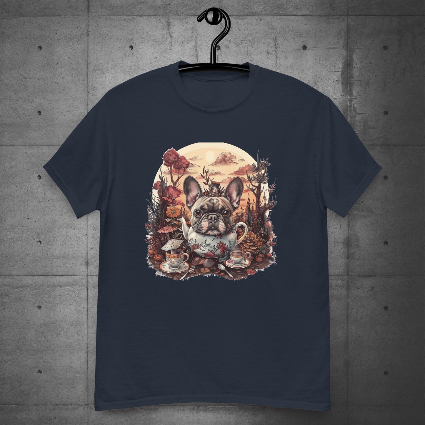 Tea Party Frenchie - Unisex T-Shirt - Frenchie Emporium