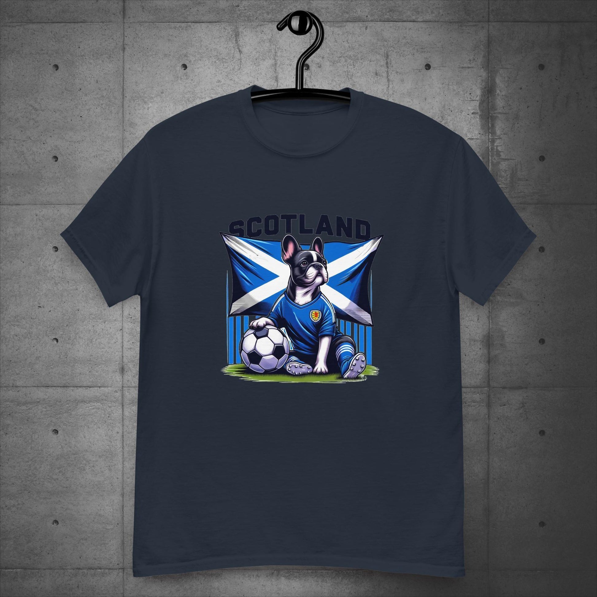 Frenchie Scotland Football Fan - Unisex T-Shirt - Frenchie Emporium