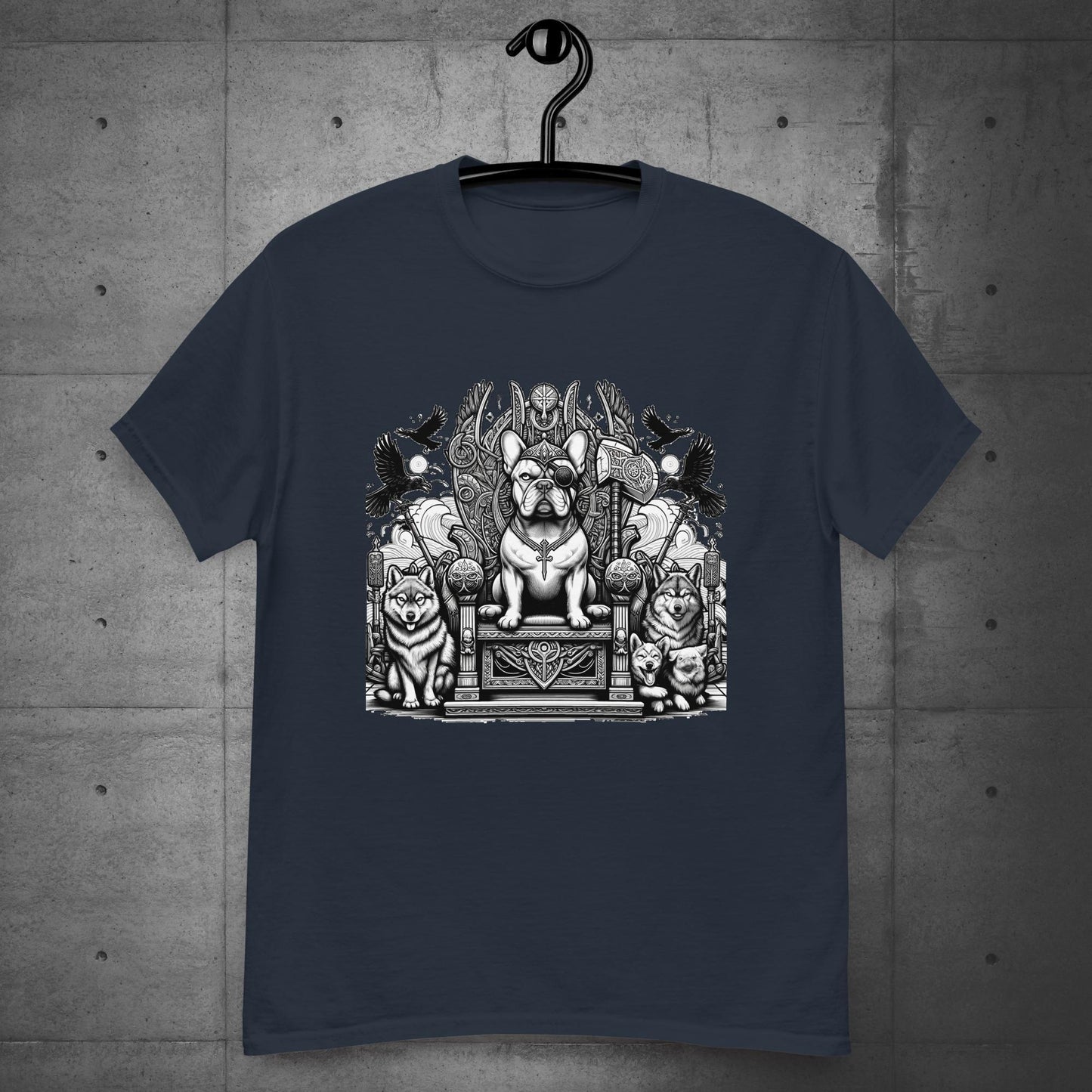 "Odin's Valor" Frenchie Unisex T-Shirt - Frenchie Emporium