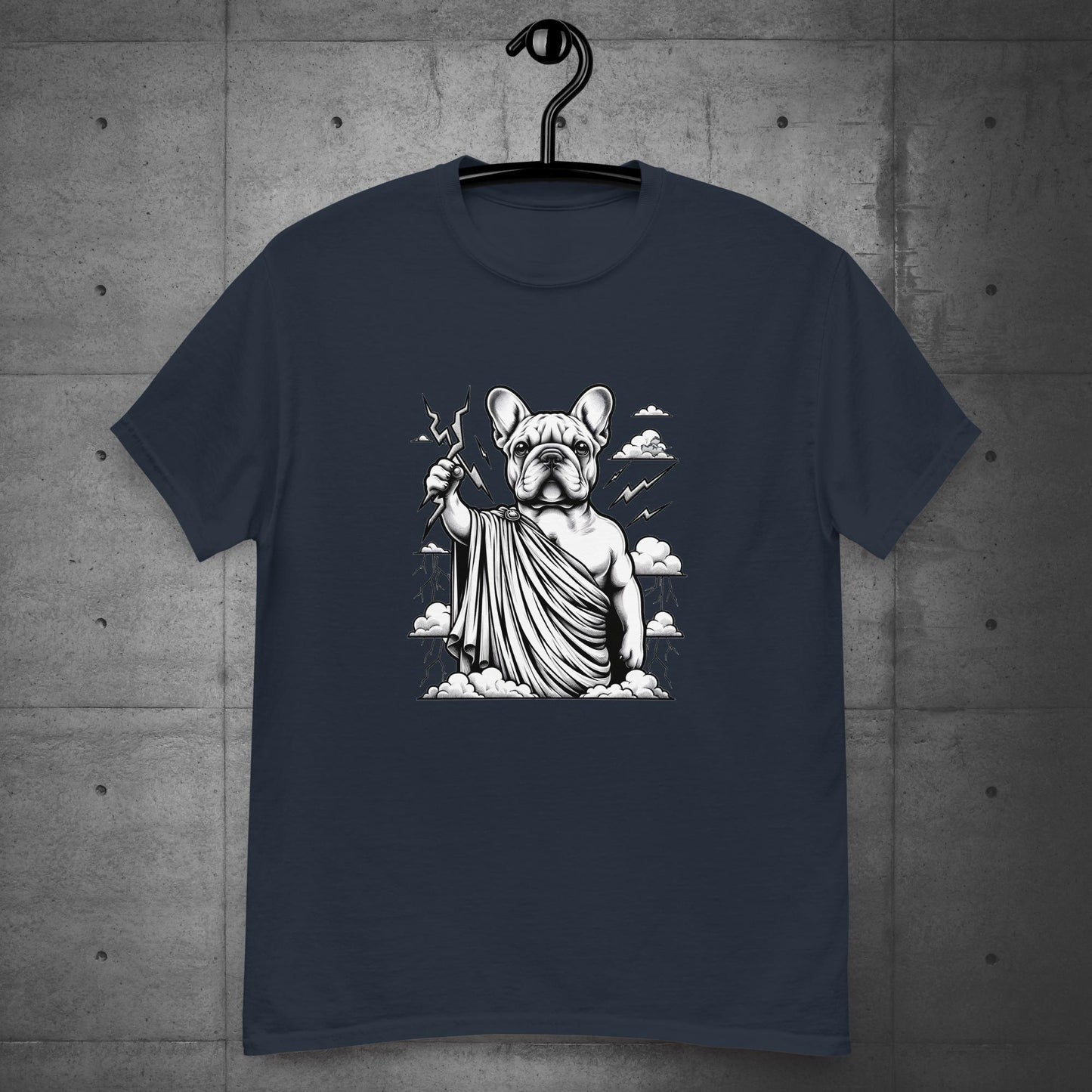 "Thunderbolt Majesty" Zeus Frenchie - Unisex T-Shirt - Frenchie Emporium