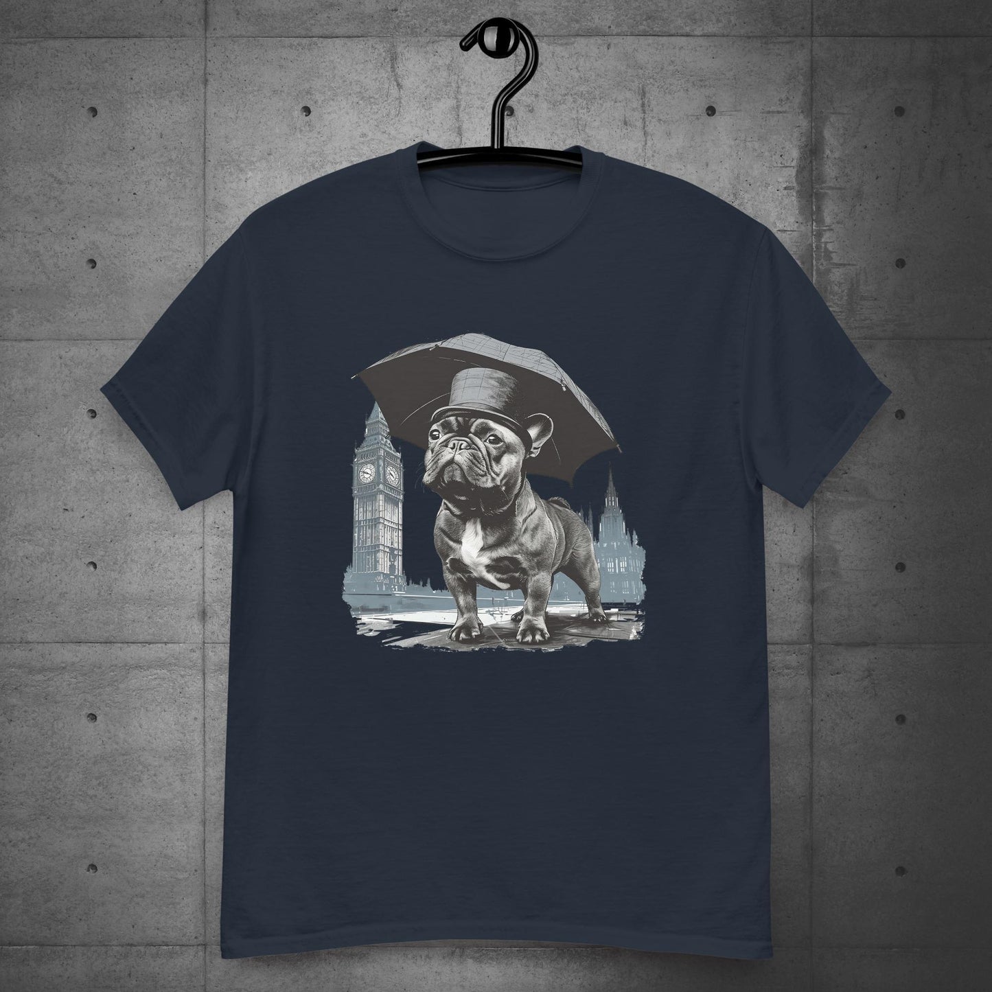 Paw-sitivly British Frenchie - Unisex T-Shirt - Frenchie Emporium