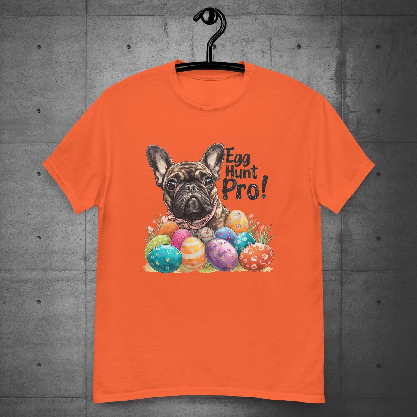 "Egg Hunt Pro!" French Bulldog - Unisex T-shirt - Frenchie Emporium