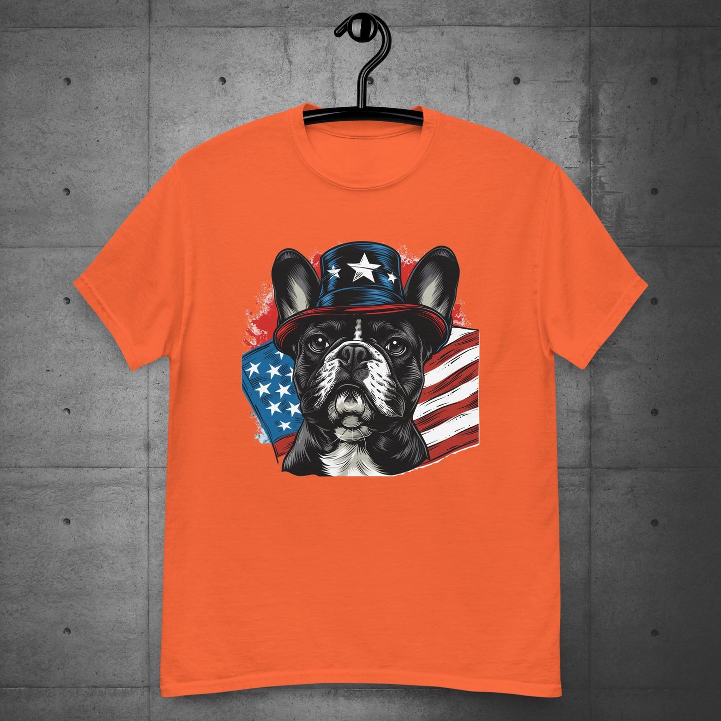 French Bulldog Patriot Unisex T-shirt - Frenchie Emporium