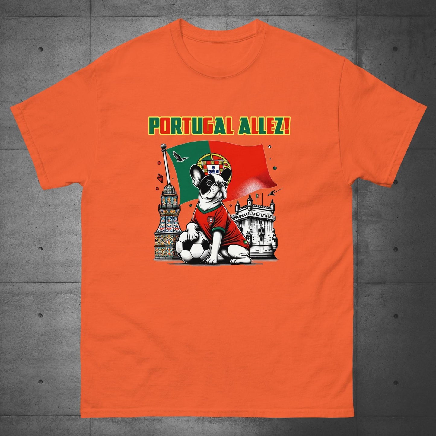 Frenchie Portugal Football Unisex T-Shirt - Frenchie Emporium