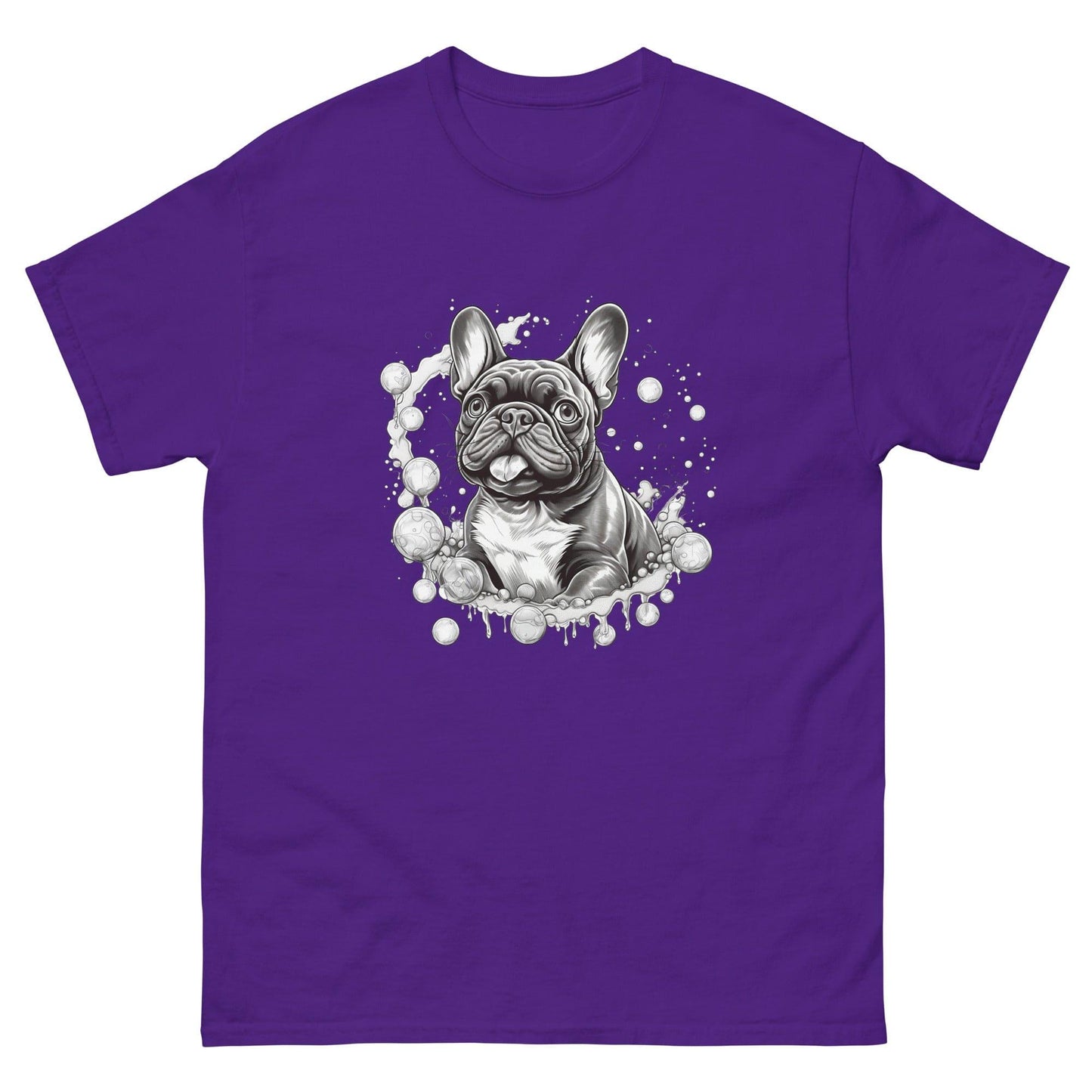 Bubbles French Bulldog - Unisex T-Shirt - Frenchie Emporium