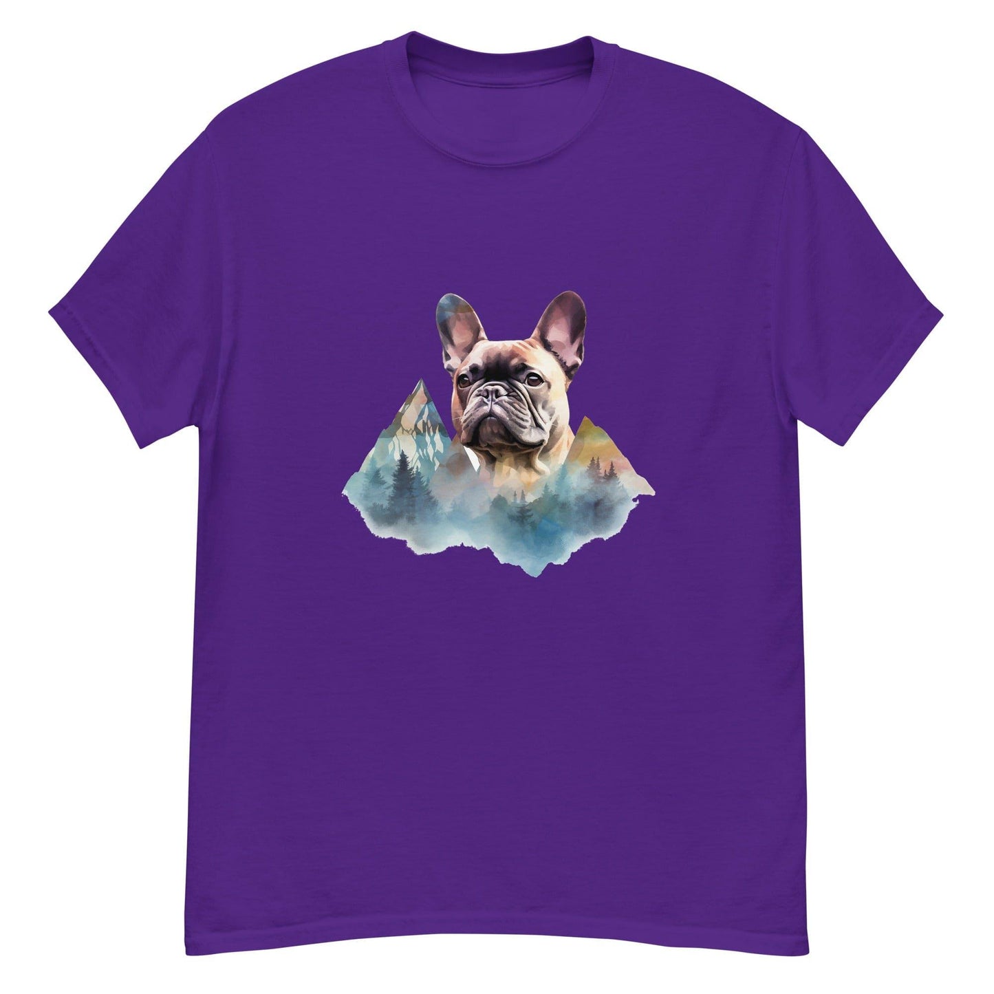 Peaks and Paws French Bulldog - Unisex T-Shirt - Frenchie Emporium