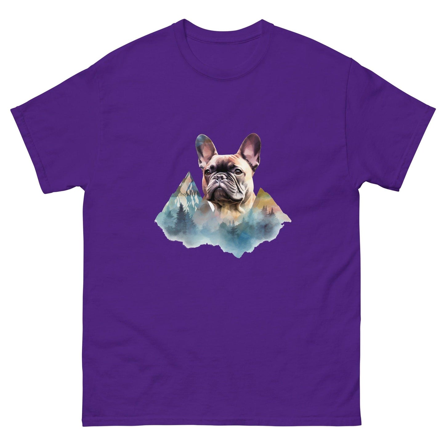 Peaks and Paws French Bulldog - Unisex T-Shirt - Frenchie Emporium
