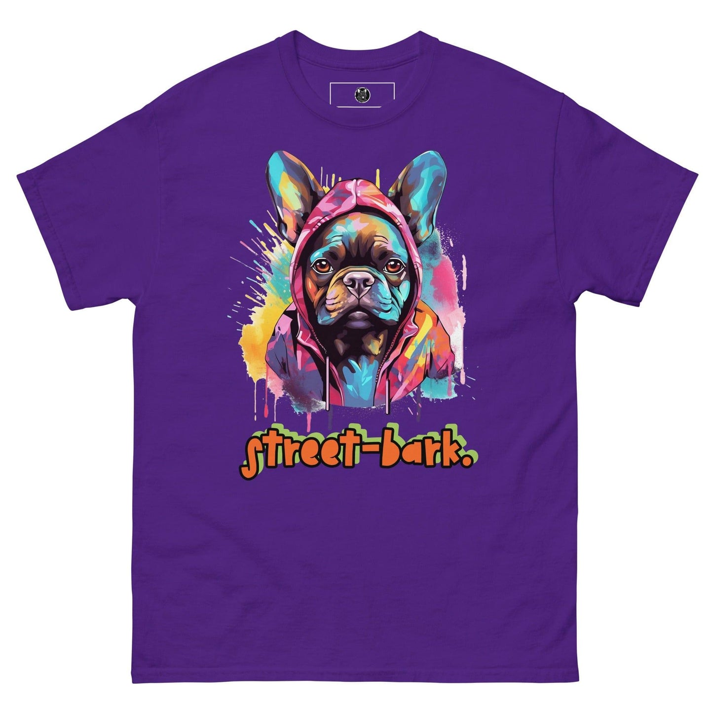 Street Bark Graffiti French Bulldog Unisex T-Shirt - Frenchie Emporium