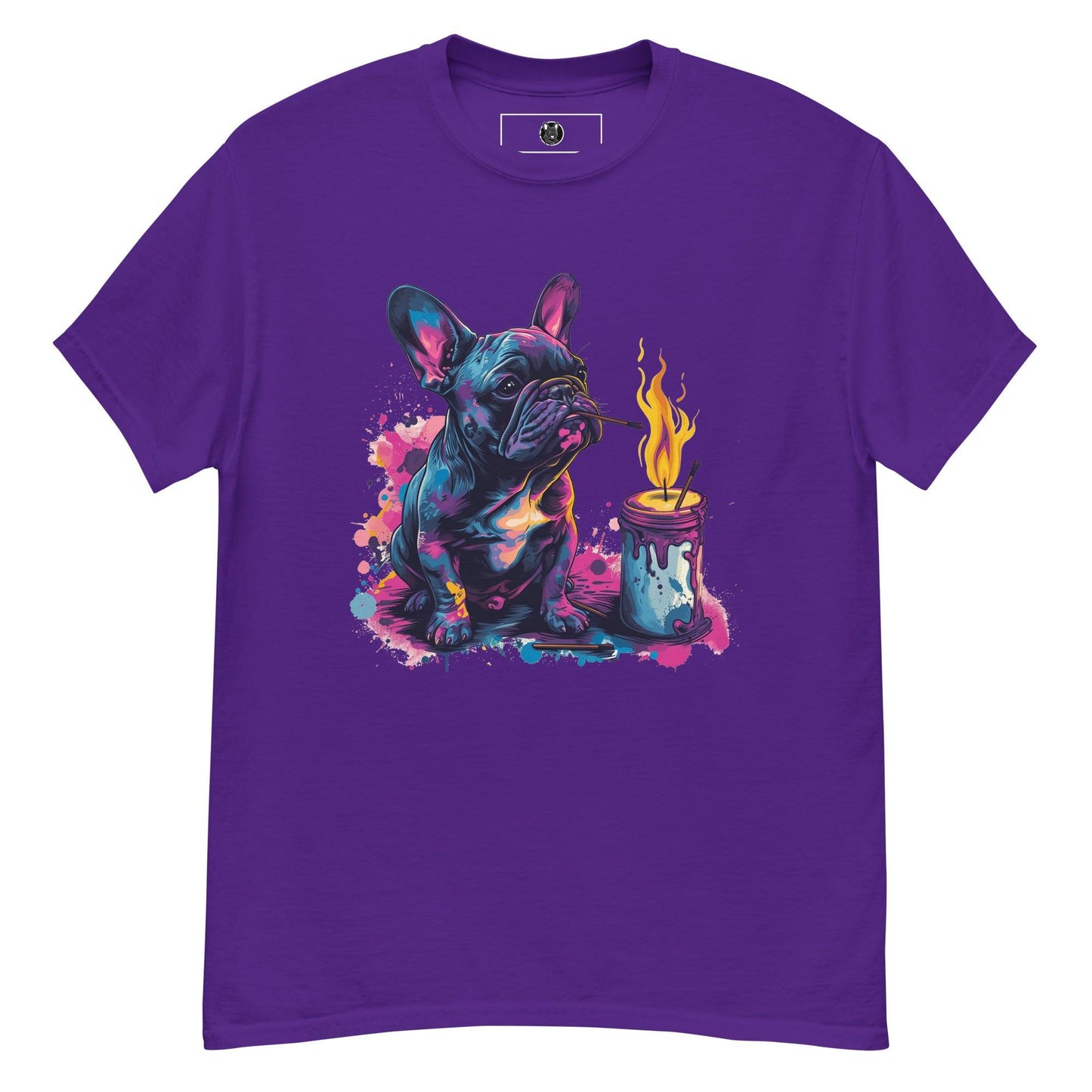 "Light My Fire French Bulldog" - Unisex T-Shirt - Frenchie Emporium