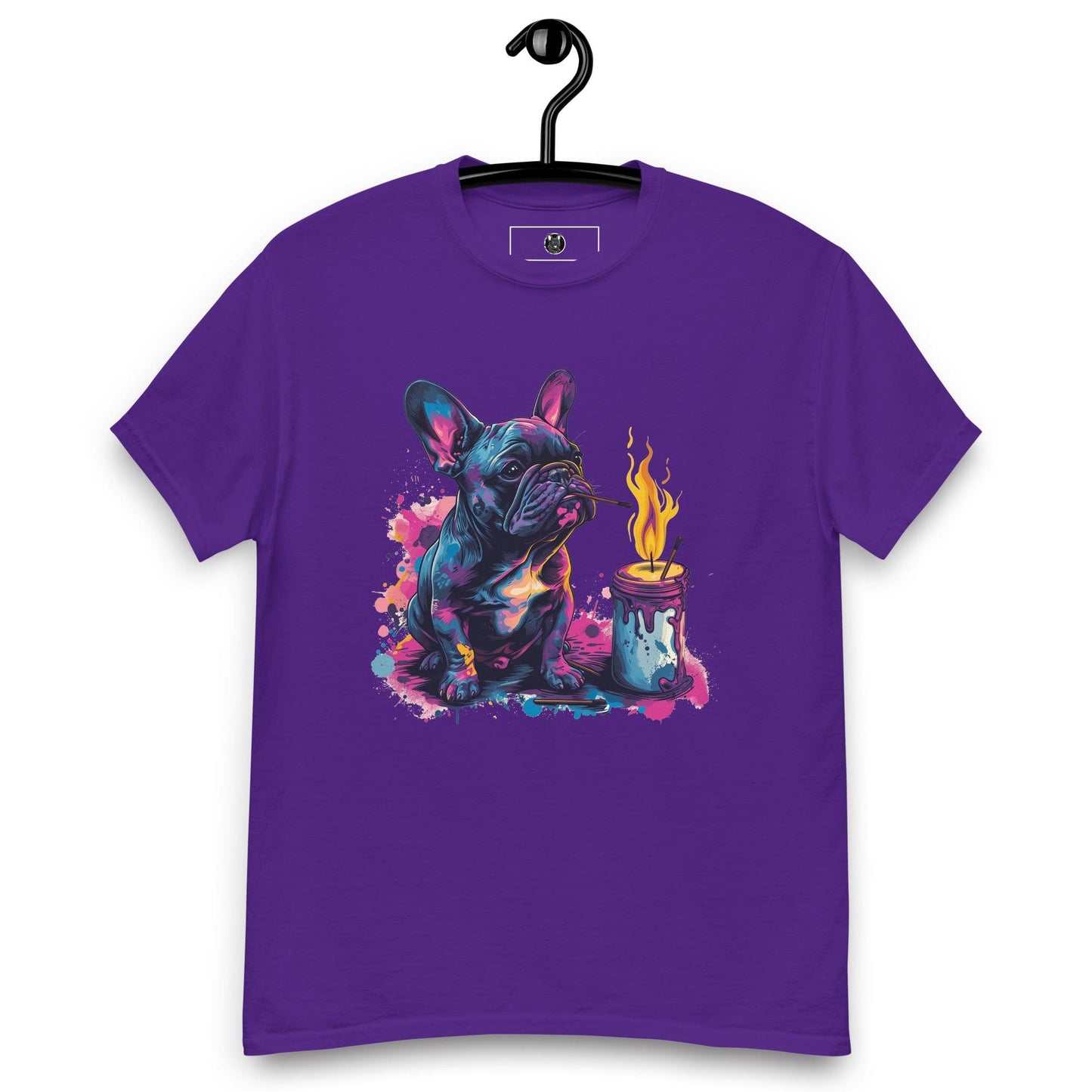 "Light My Fire French Bulldog" - Unisex T-Shirt - Frenchie Emporium