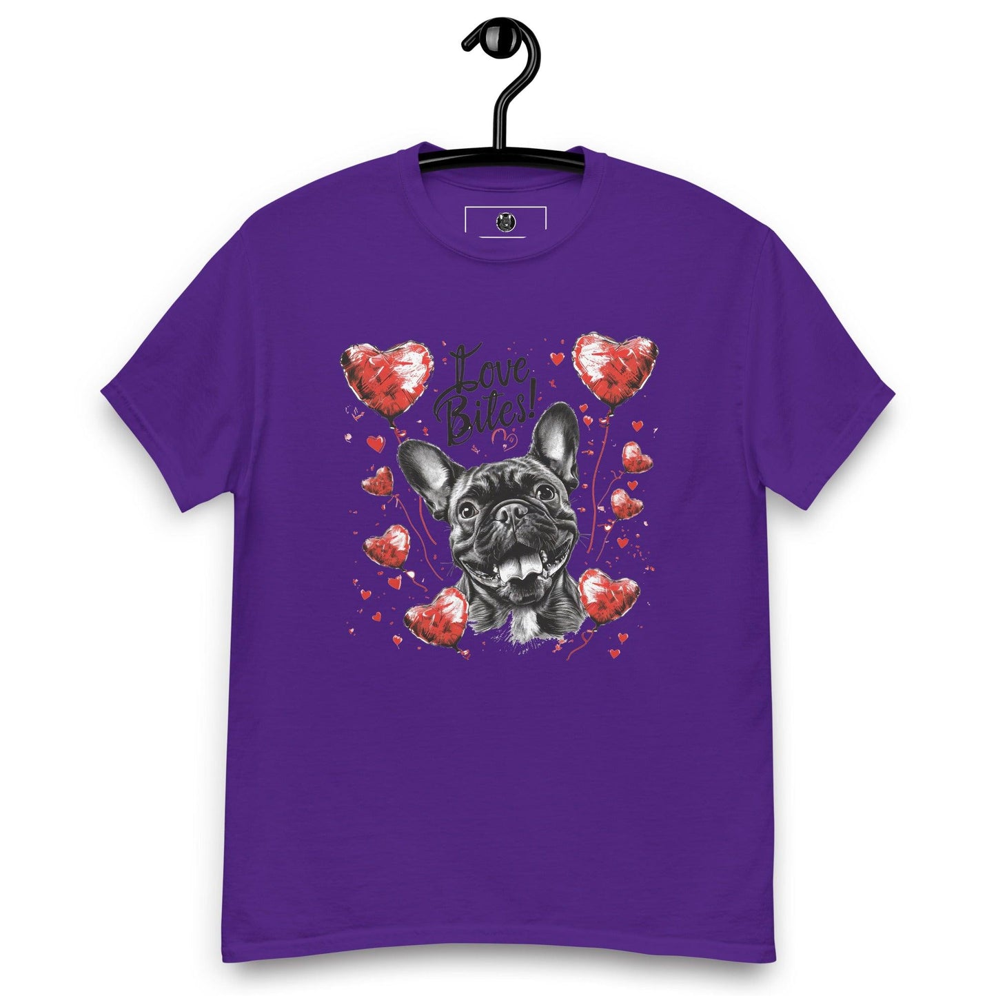 "Love Bites!" Frenchie - Unisex T-Shirt - Frenchie Emporium