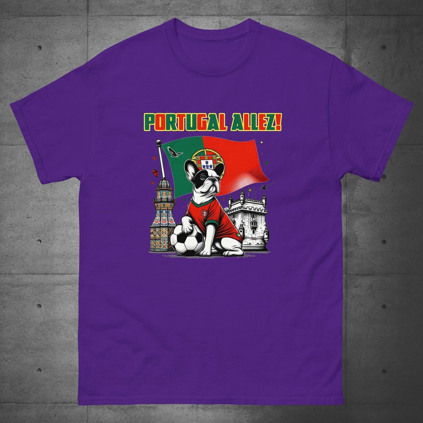 Frenchie Portugal Football Unisex T-Shirt - Frenchie Emporium
