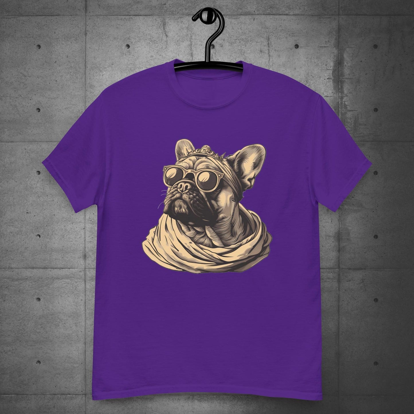 "Caesar Cool" Frenchie - Unisex T-Shirt - Frenchie Emporium
