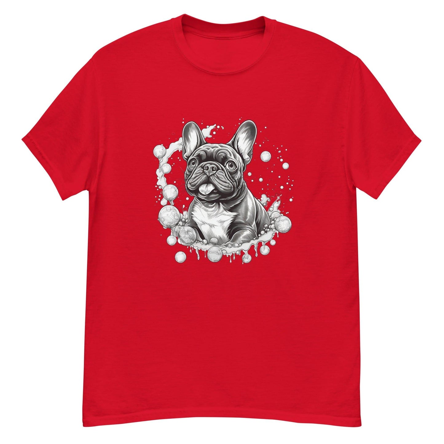 Bubbles French Bulldog - Unisex T-Shirt - Frenchie Emporium