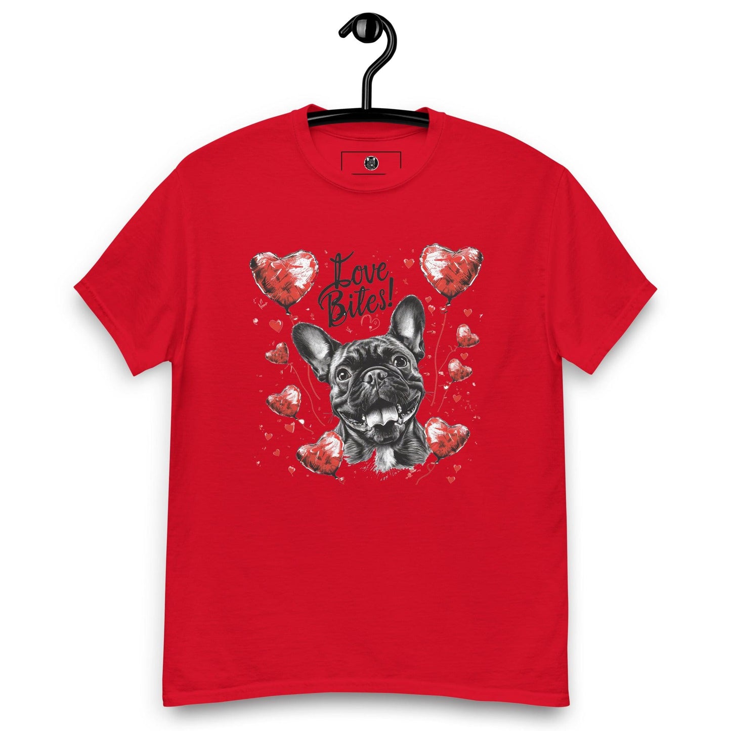 "Love Bites!" Frenchie - Unisex T-Shirt - Frenchie Emporium