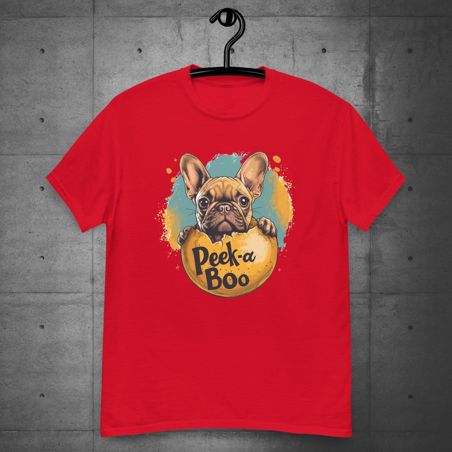 Peek-a-Boo Frenchie - Unisex T-Shirt - Frenchie Emporium