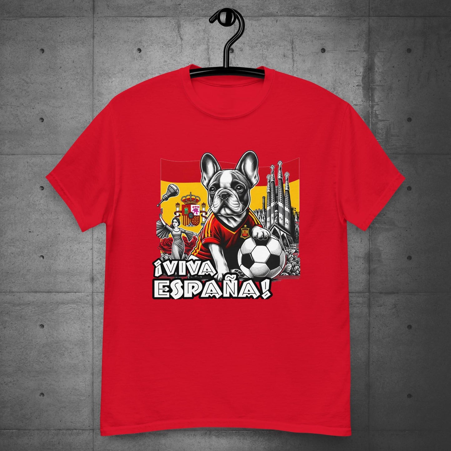 Frenchie Spanish Futbolista Unisex T-Shirt - Frenchie Emporium