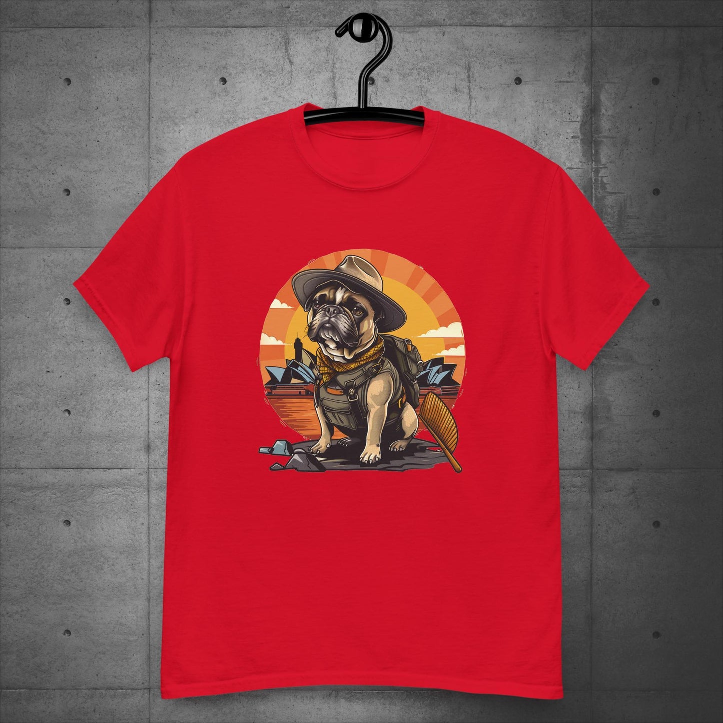 Australia Explorer Frenchie - Unisex T-Shirt - Frenchie Emporium