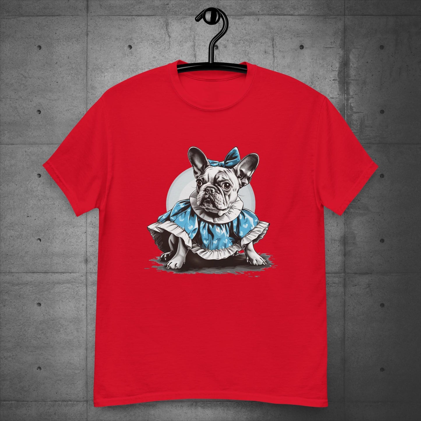Alice in Wonderland Frenchie - Unisex T-Shirt - Frenchie Emporium