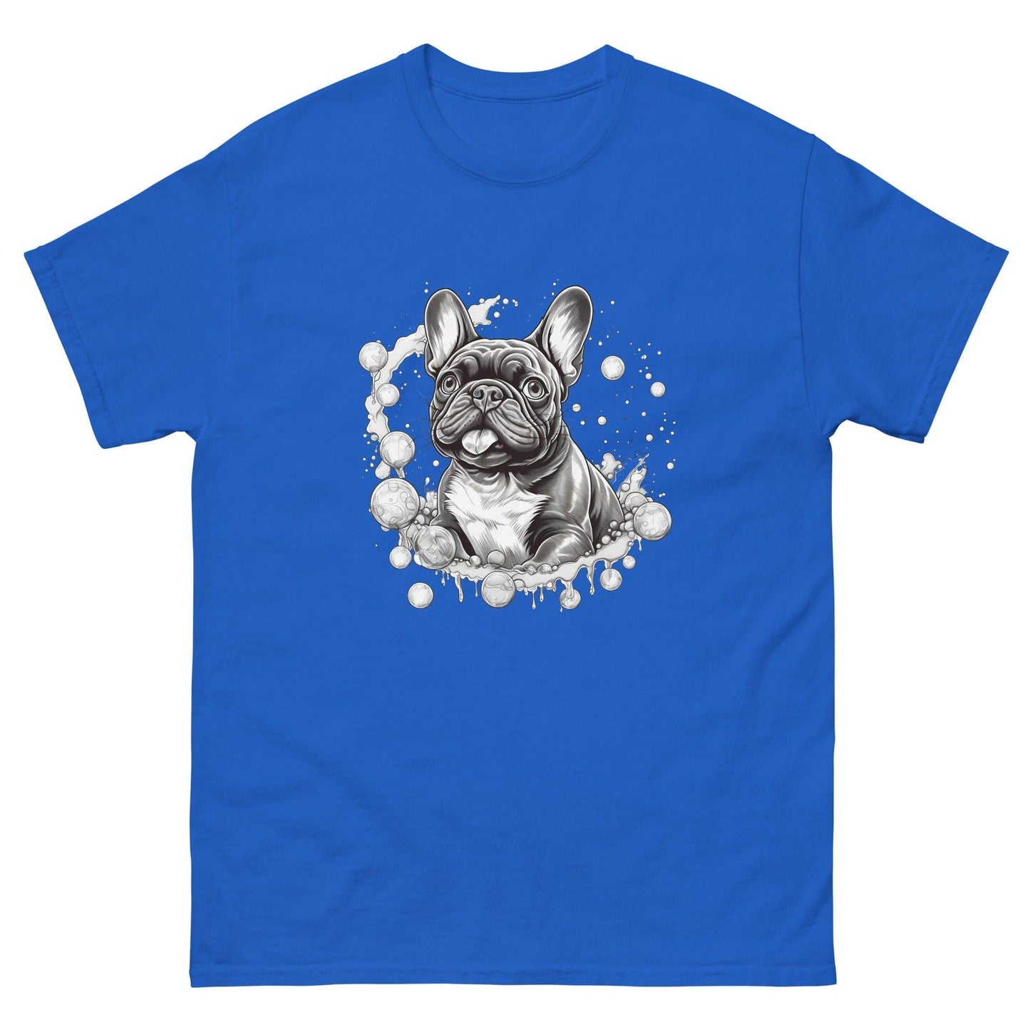 Bubbles French Bulldog - Unisex T-Shirt - Frenchie Emporium