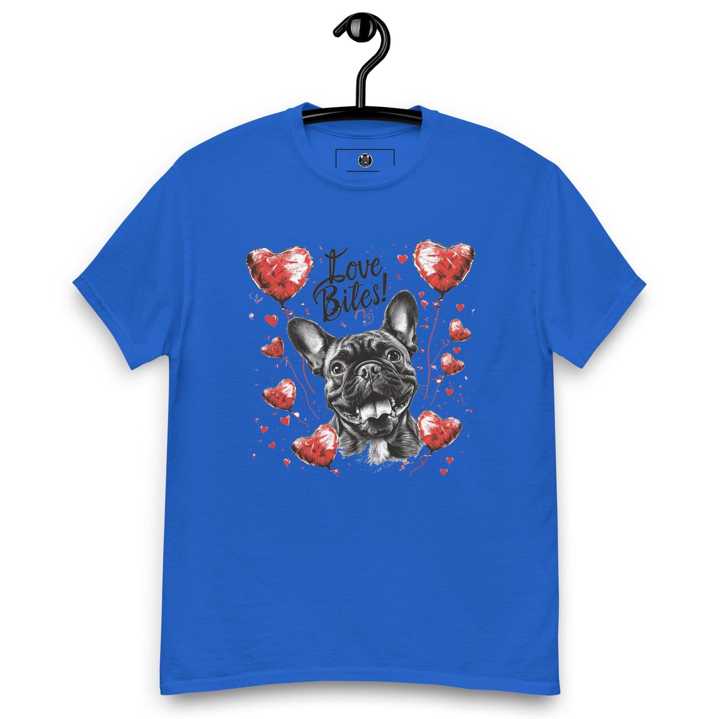 "Love Bites!" Frenchie - Unisex T-Shirt - Frenchie Emporium