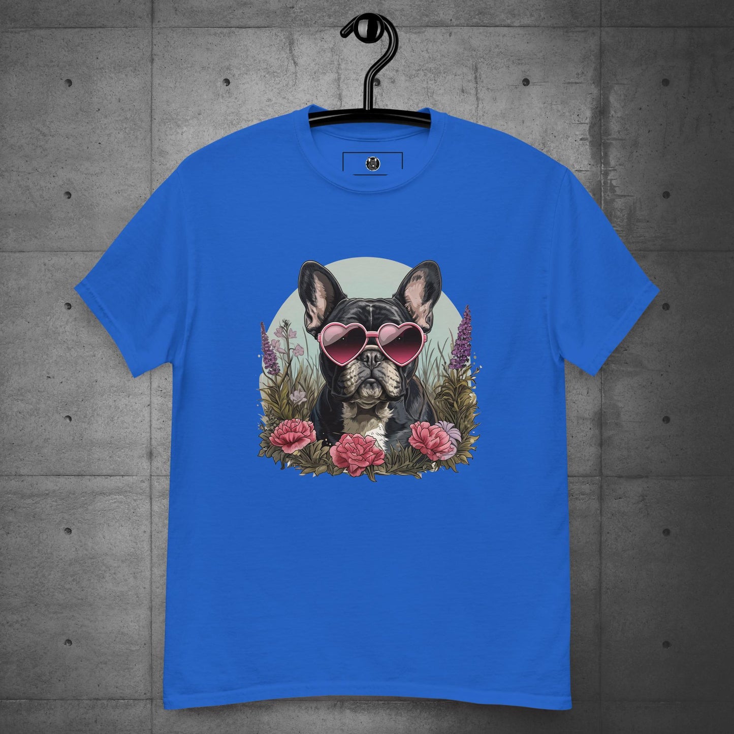 Frenchie Floral Bliss-Unisex T-shirt - Frenchie Emporium