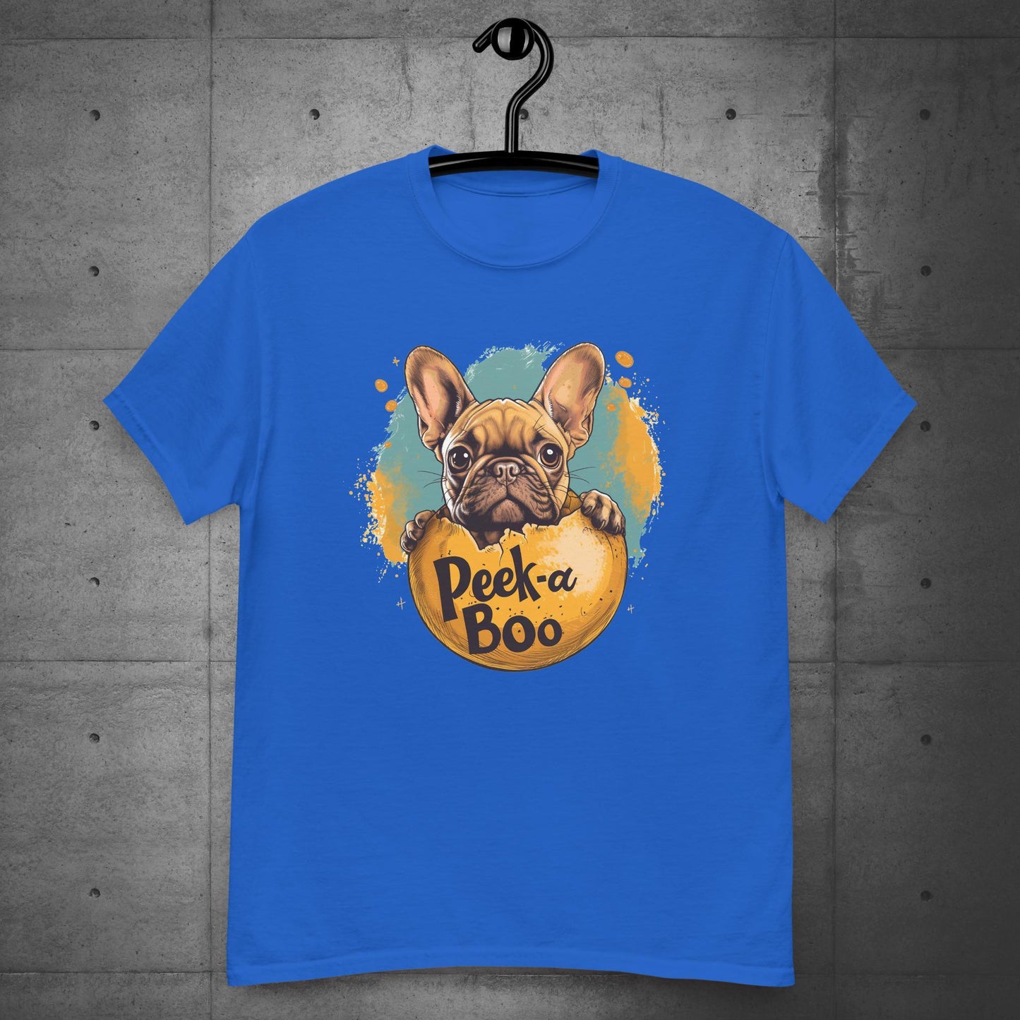 Peek-a-Boo Frenchie - Unisex T-Shirt - Frenchie Emporium