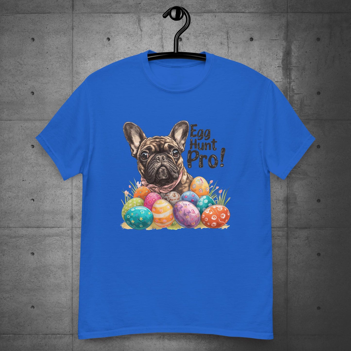 "Egg Hunt Pro!" French Bulldog - Unisex T-shirt - Frenchie Emporium