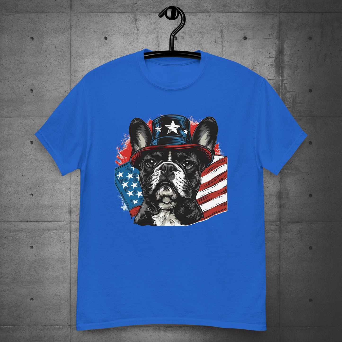 French Bulldog Patriot Unisex T-shirt - Frenchie Emporium